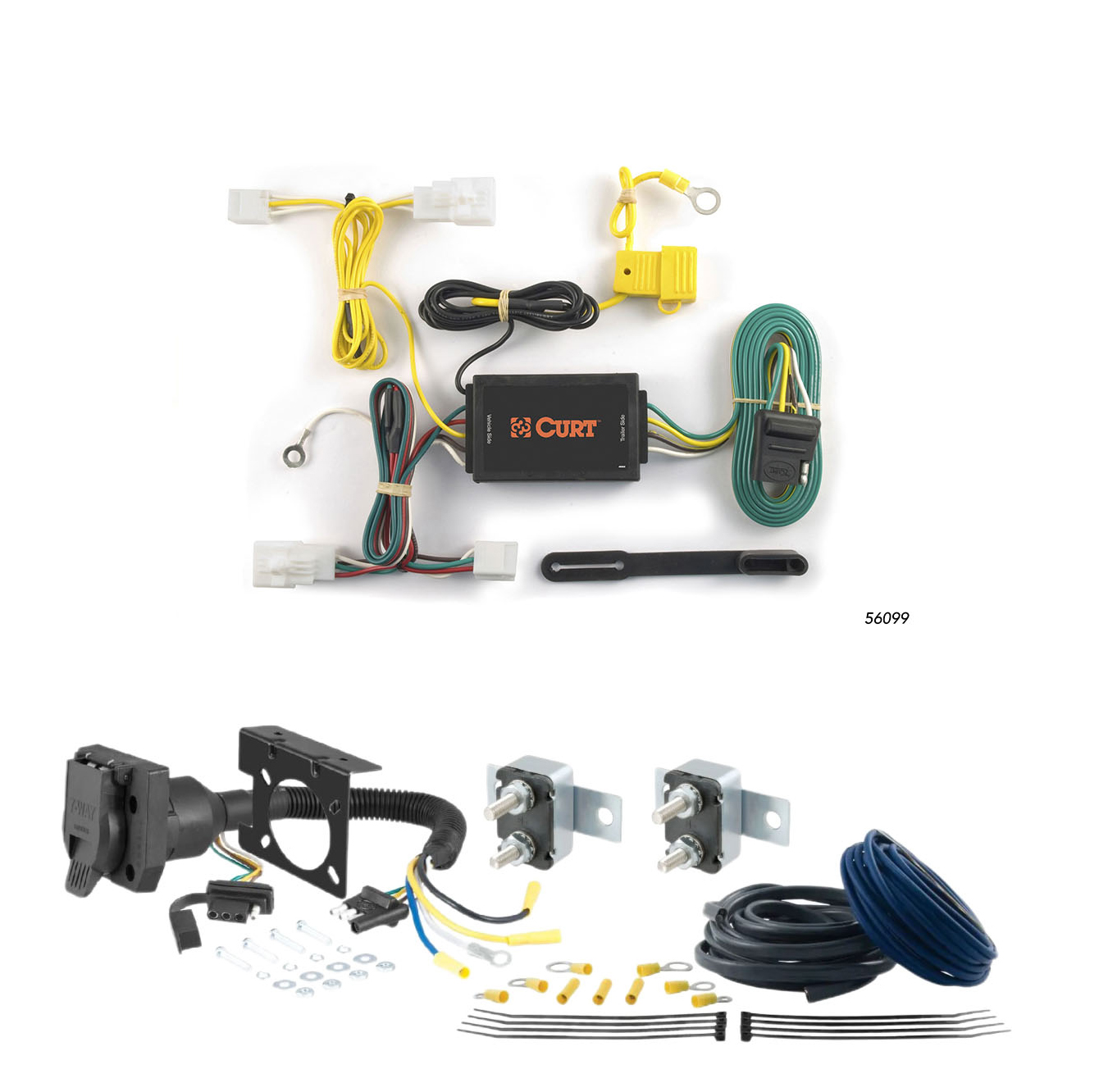 10 - 16 Buick LaCrosse CURT Trailer Brake Controller 7-Way Upgrade Kit  7WK197 thumbnail 0