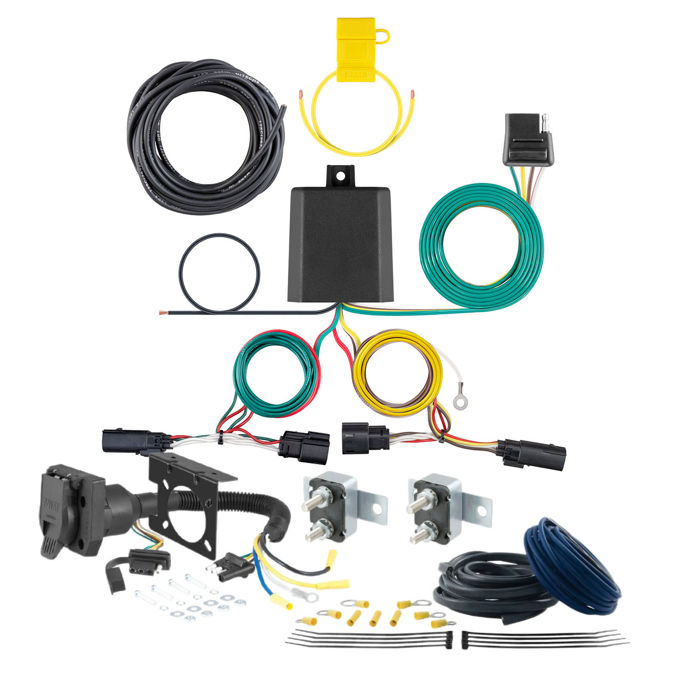 18 - 24 Nissan Kicks CURT Trailer Brake Controller 7-Way Upgrade Kit  7WK2023 thumbnail 0