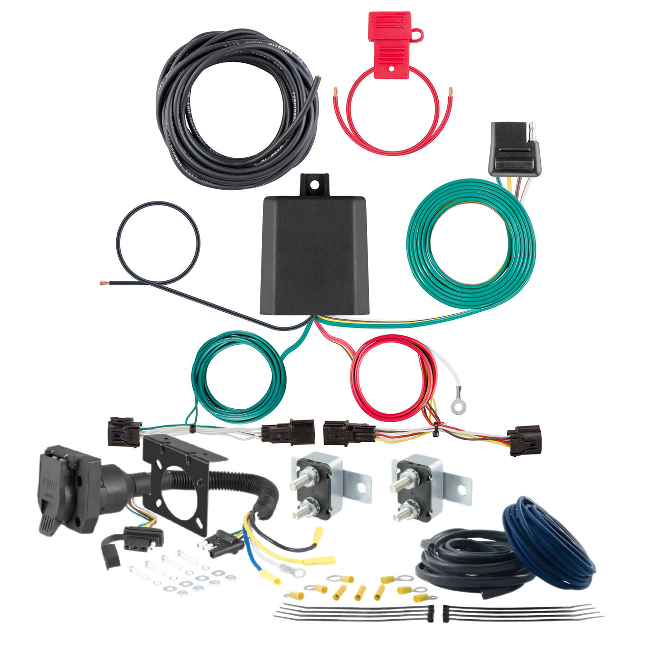 23 - 24 KIA Telluride CURT Trailer Brake Controller 7-Way Upgrade Kit  7WK1644 thumbnail 0