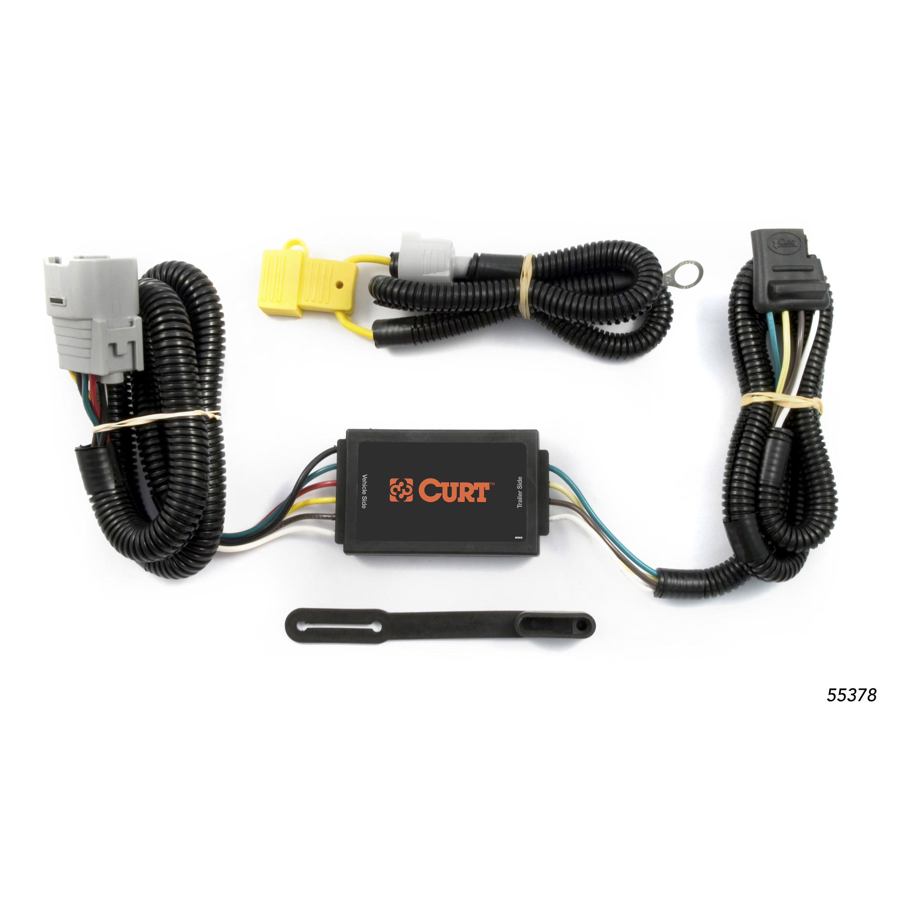 01 - 02 Toyota Tundra Excluding factory receiver CURT Trailer Brake Controller 7-Way Upgrade Kit  7WK2453 thumbnail 1