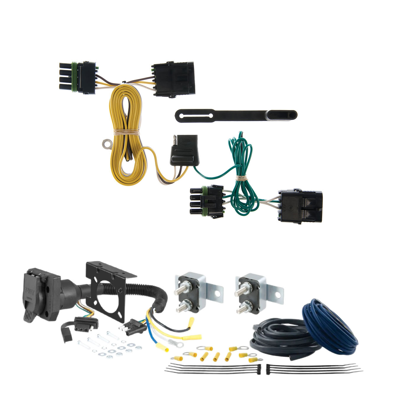 97 - 04 Oldmobile Silhouette CURT Trailer Brake Controller 7-Way Upgrade Kit  7WK2109 thumbnail 0