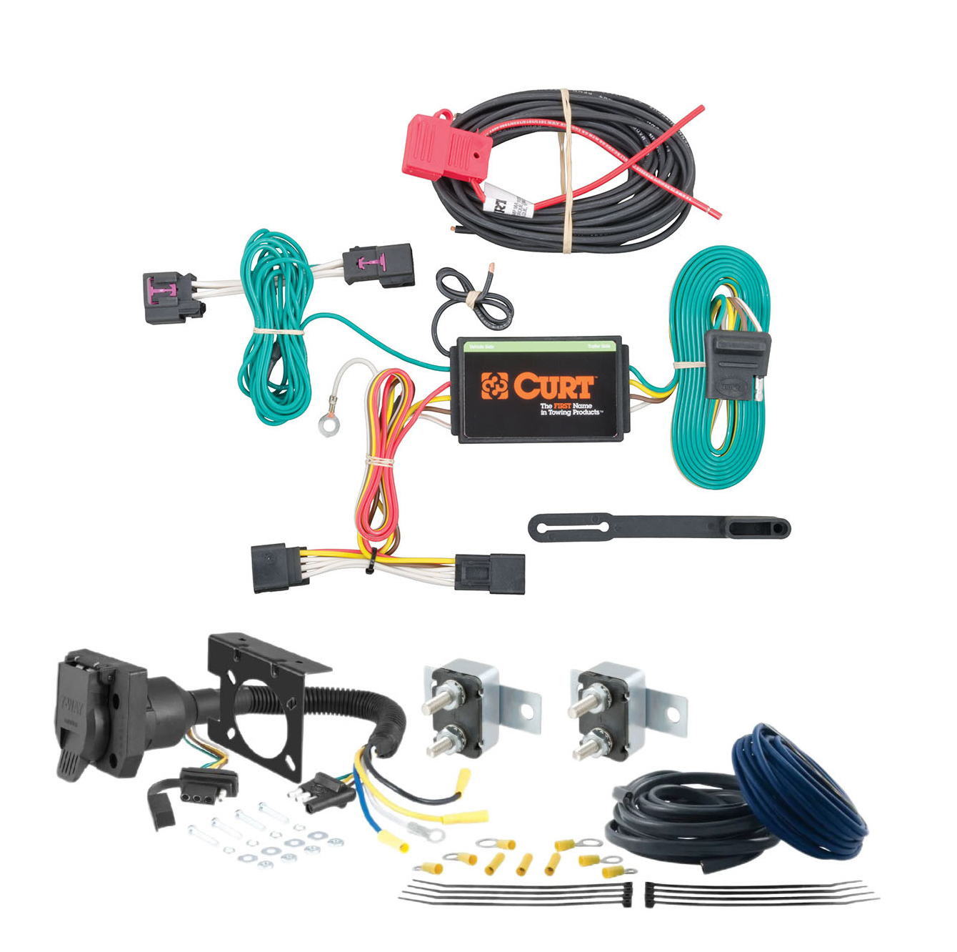 17 - 23 Subaru Impreza Sedan CURT Trailer Brake Controller 7-Way Upgrade Kit  7WK2281 thumbnail 0