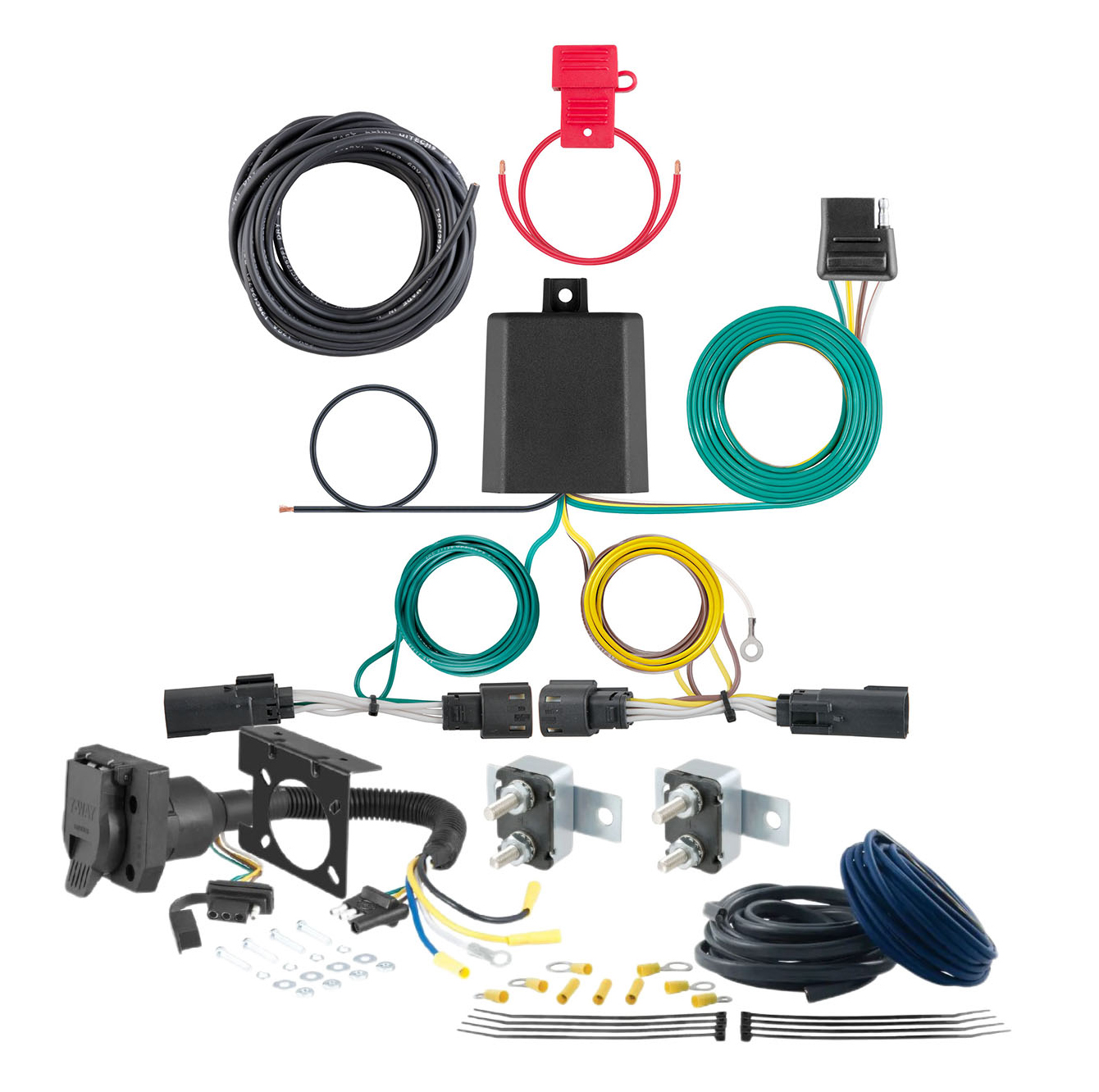 11 - 17 Nissan Quest CURT Trailer Brake Controller 7-Way Upgrade Kit  7WK2059 thumbnail 0