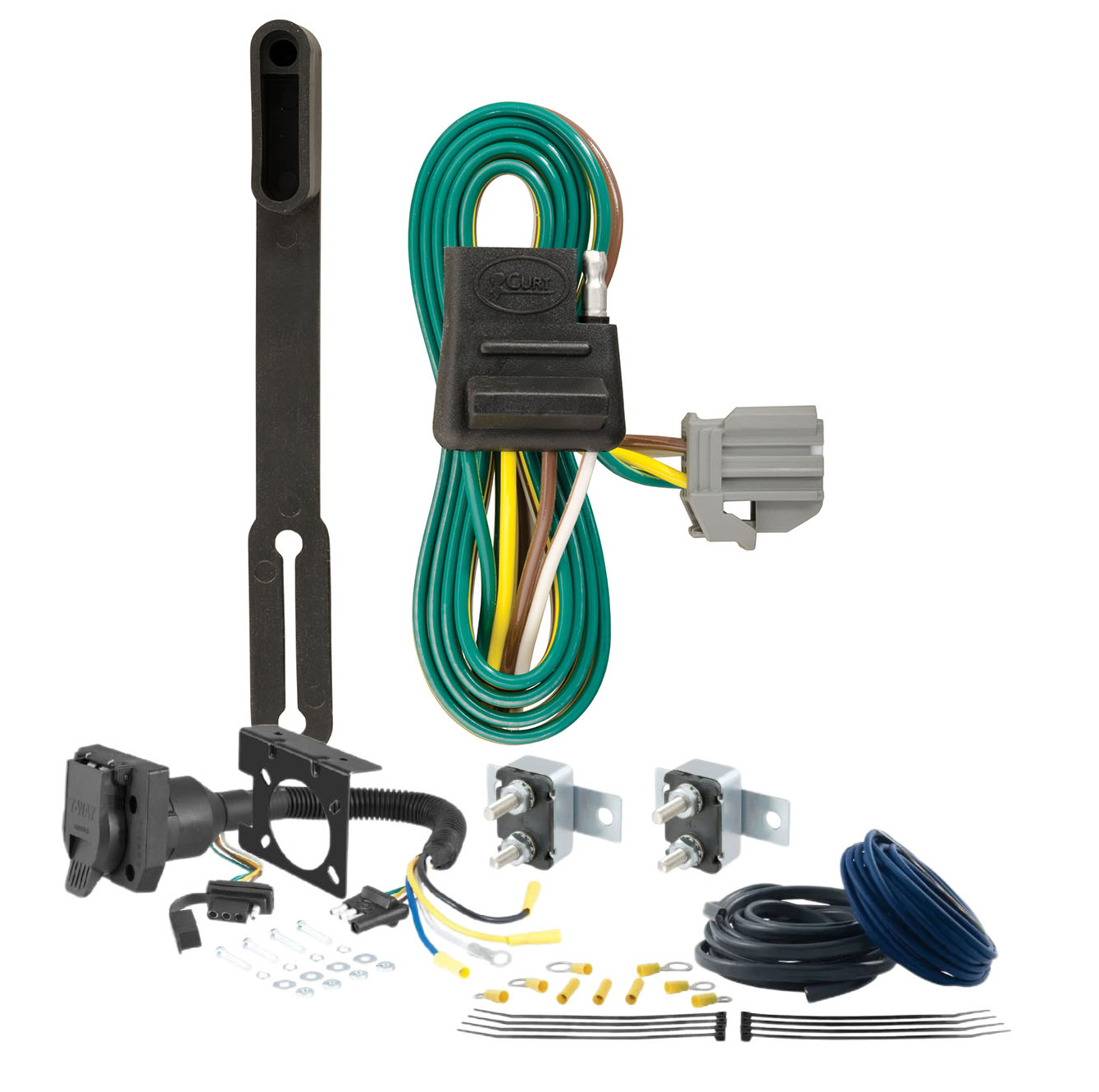 14 - 24 RAM ProMaster 2500 CURT Trailer Brake Controller 7-Way Upgrade Kit  7WK2159 thumbnail 0