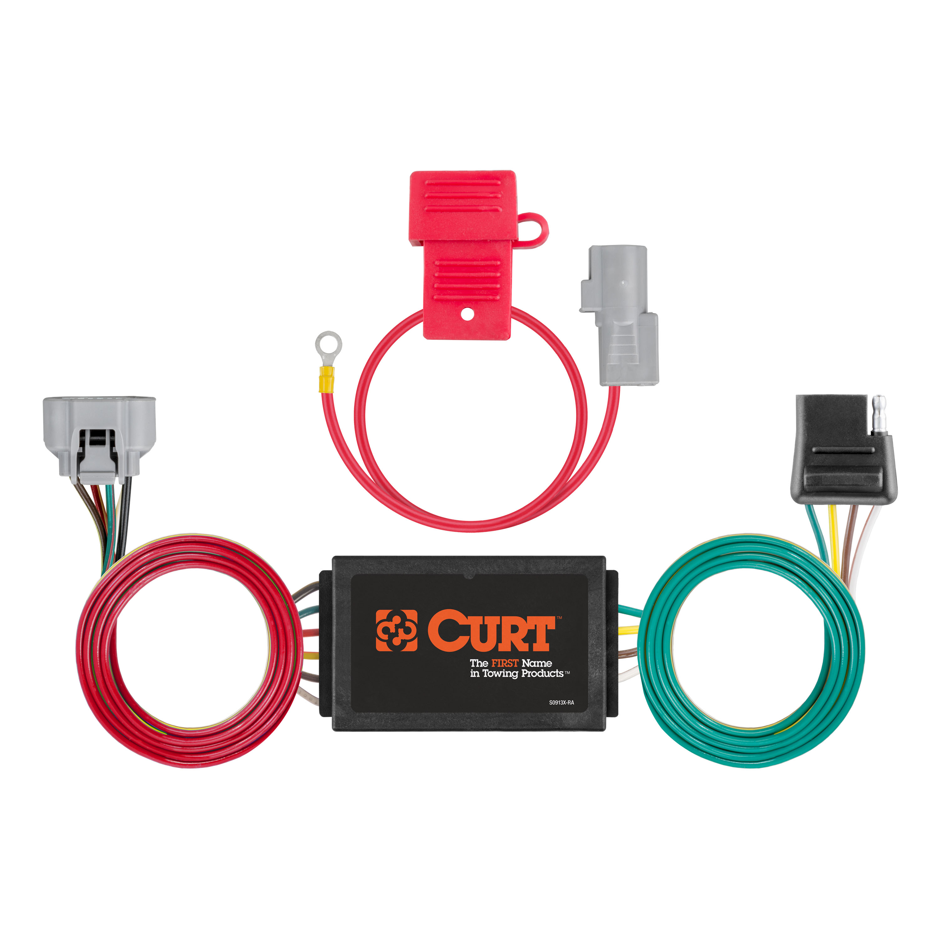 00 - 00 Toyota Tundra #13180 will not fit with towable bumper mount CURT Trailer Brake Controller 7-Way Upgrade Kit  7WK2455 thumbnail 1