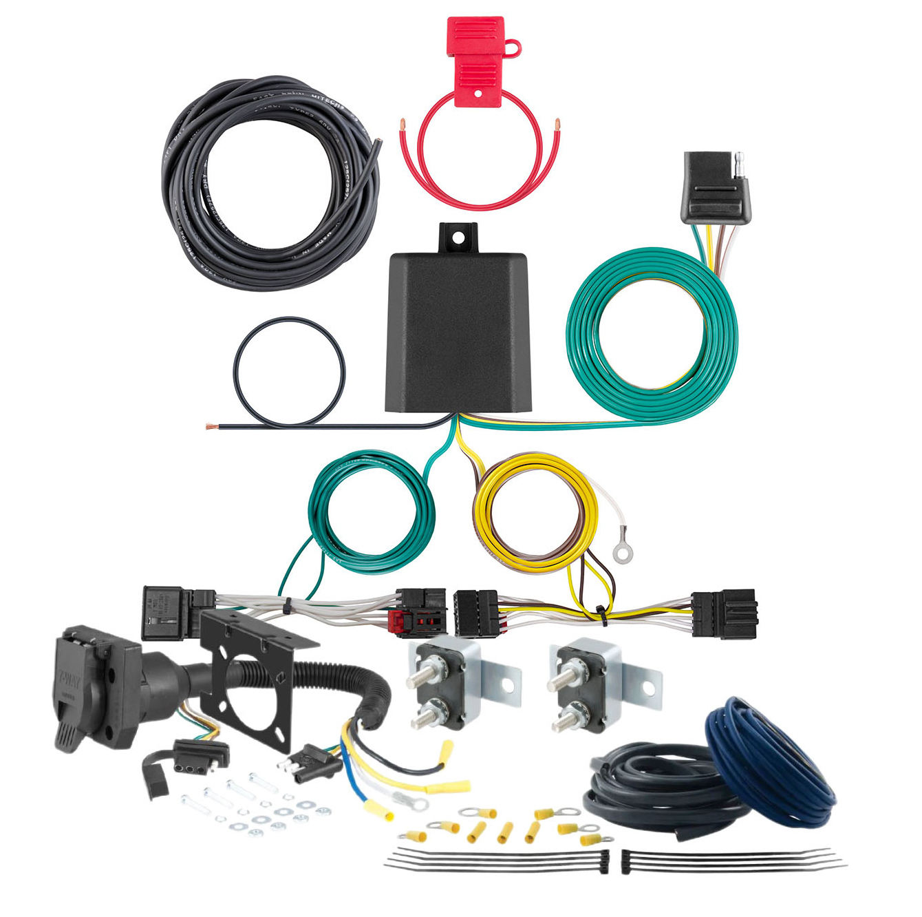 19 - 22 Toyota Prius AWD-e CURT Trailer Brake Controller 7-Way Upgrade Kit  7WK2416 thumbnail 0