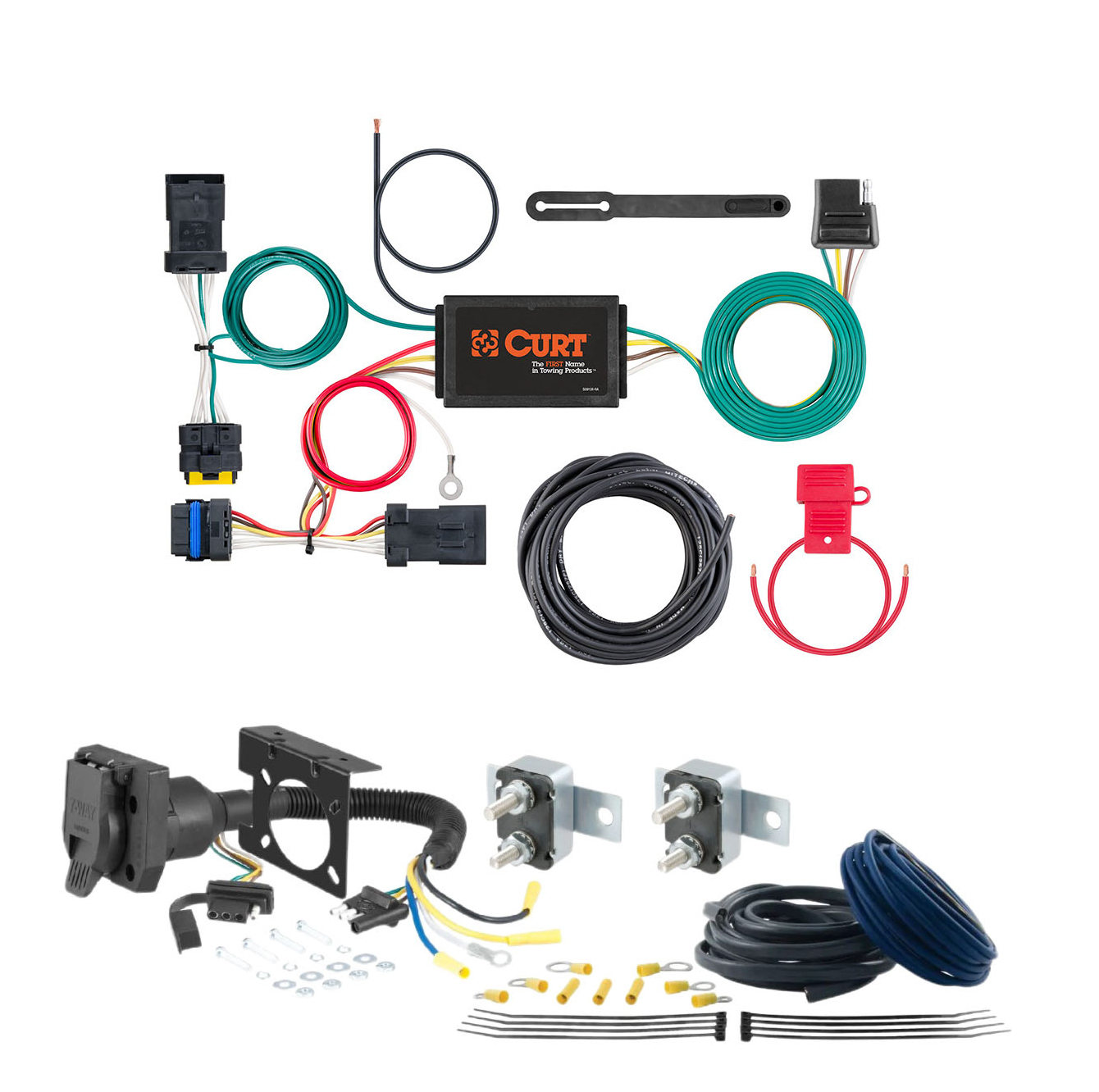 20 - 24 Chrysler Voyager CURT Trailer Brake Controller 7-Way Upgrade Kit  7WK656 thumbnail 0