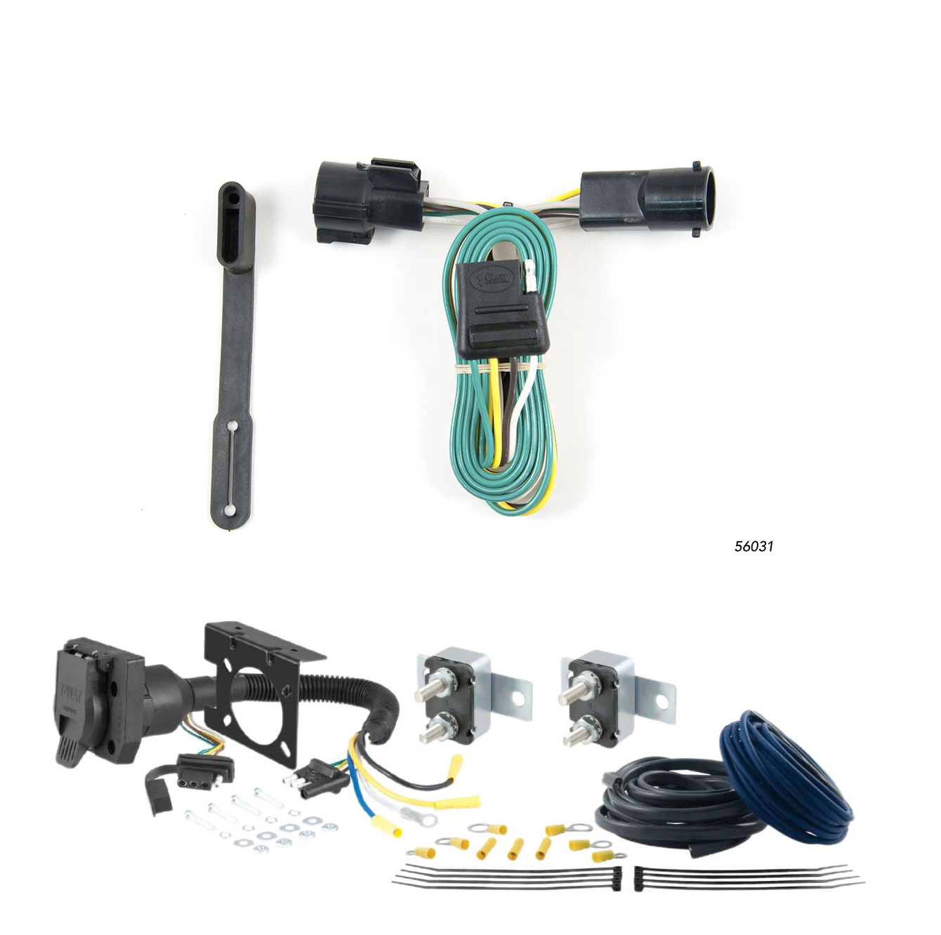 04 - 06 Scion xB CURT Trailer Brake Controller 7-Way Upgrade Kit  7WK2247 thumbnail 0