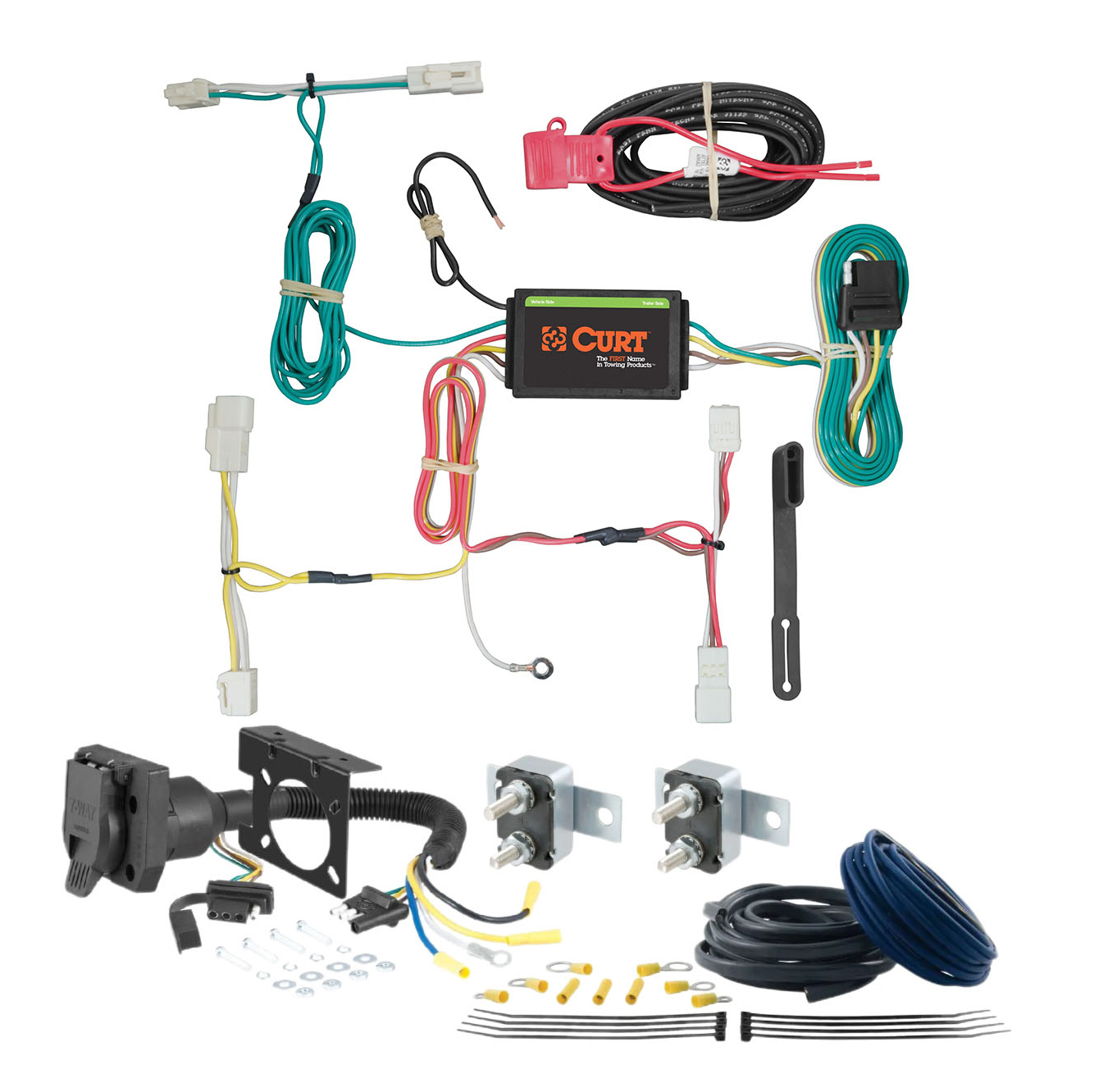 15 - 21 Subaru WRX STI CURT Trailer Brake Controller 7-Way Upgrade Kit  7WK2323 thumbnail 0