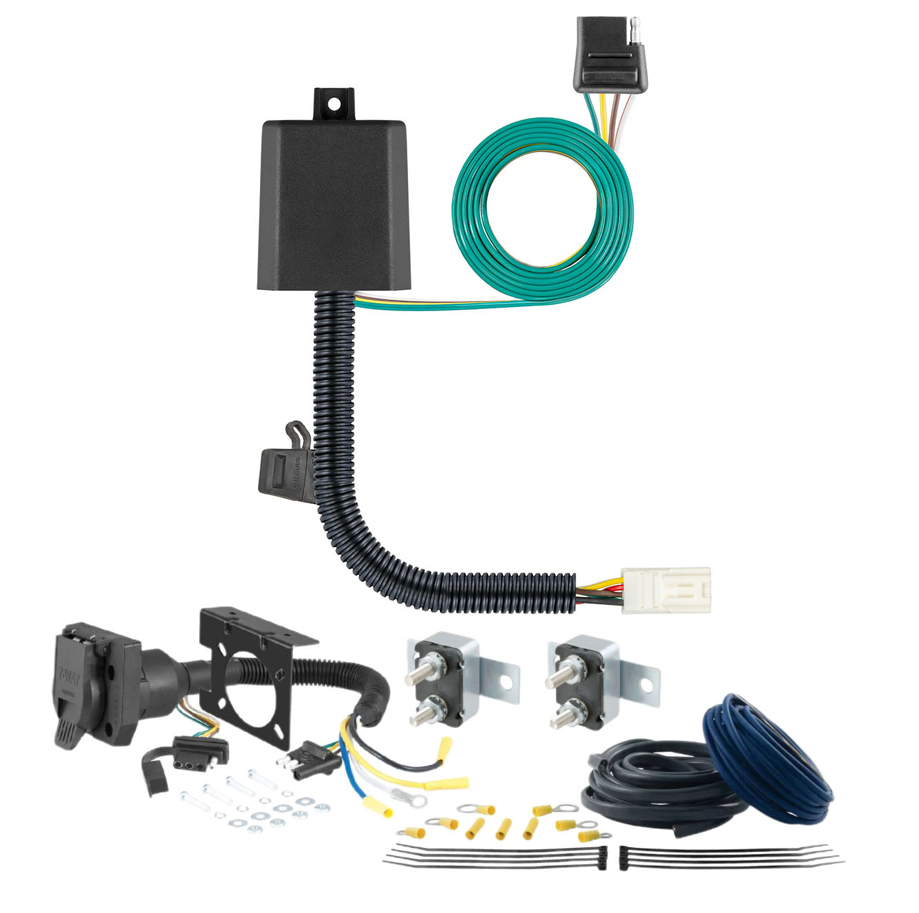 20 - 24 Toyota Camry CURT Trailer Brake Controller 7-Way Upgrade Kit  7WK2362 thumbnail 0
