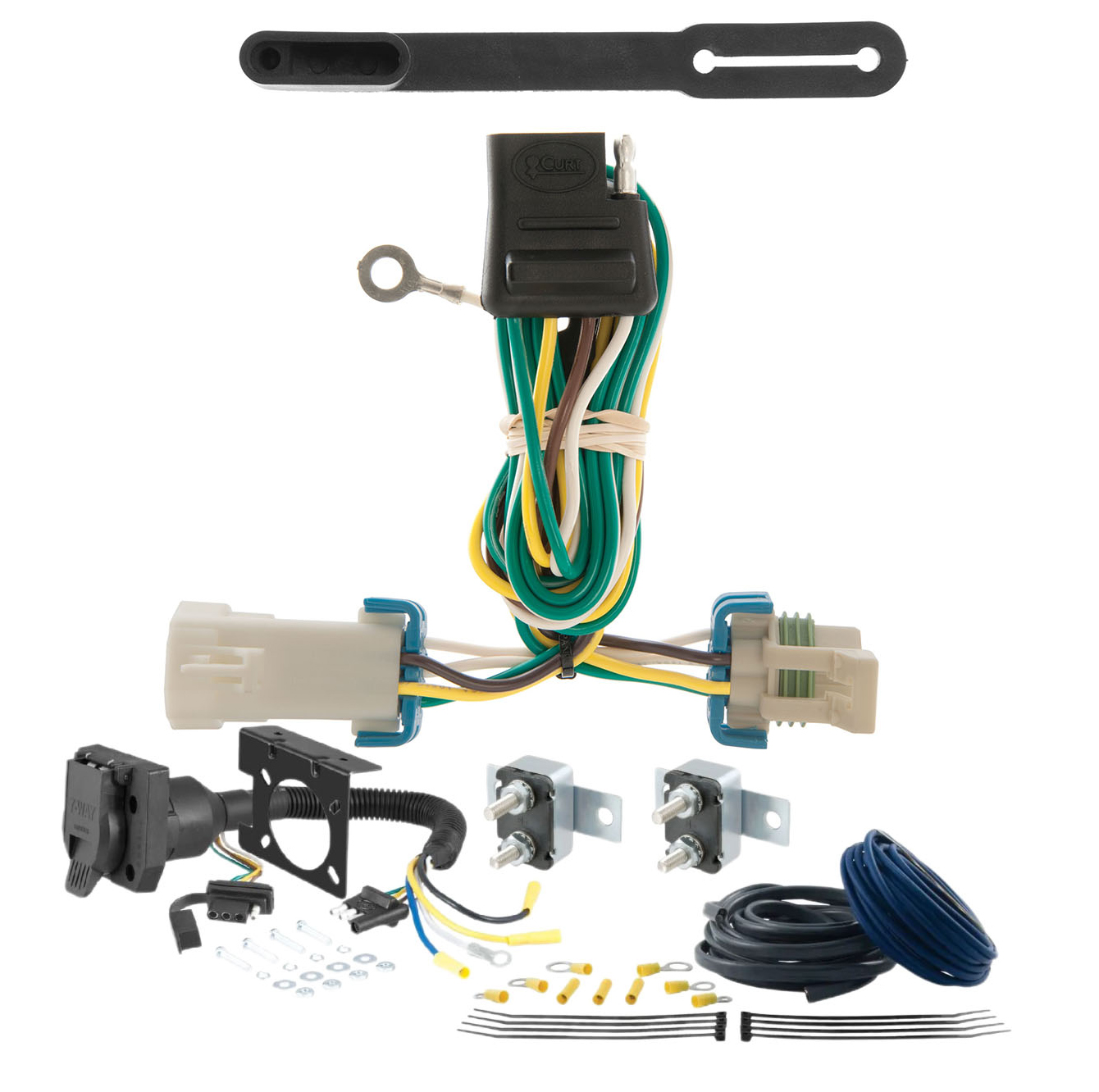 97 - 01 Toyota Camry CURT Trailer Brake Controller 7-Way Upgrade Kit  7WK2369 thumbnail 0