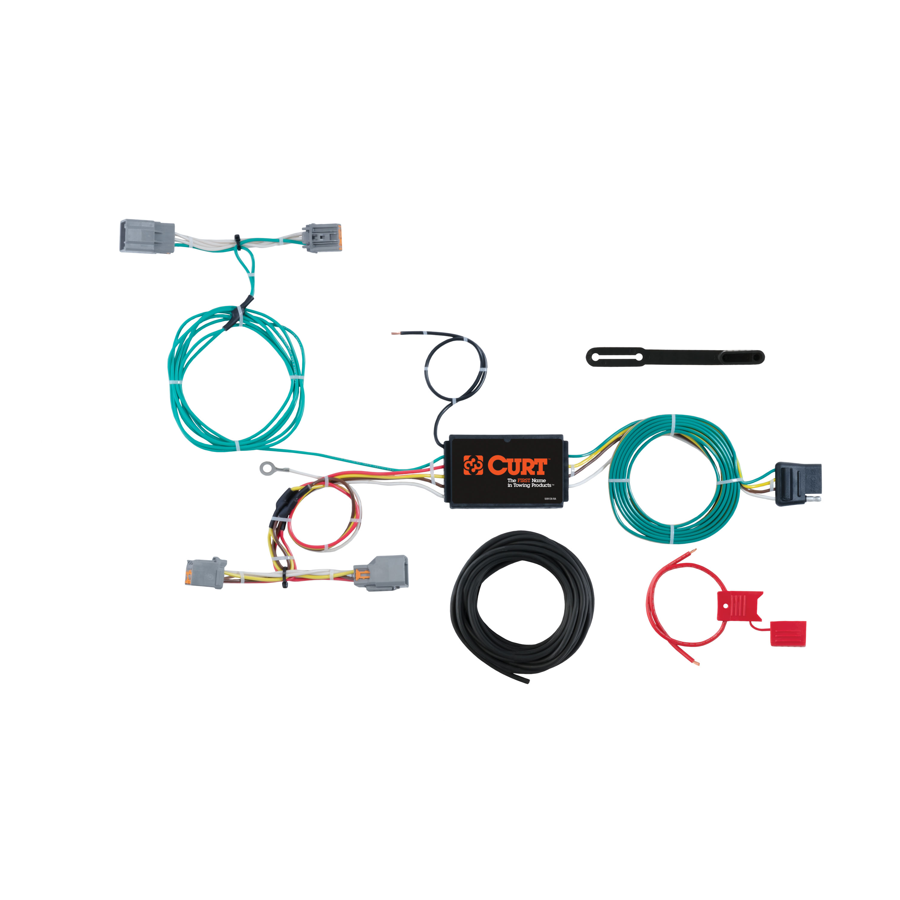 15 - 18 Volvo V60 CURT Trailer Brake Controller 7-Way Upgrade Kit  7WK2550 thumbnail 1