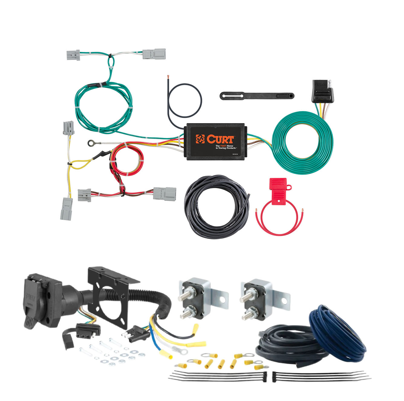 19 - 23 Toyota Corolla Hatchback CURT Trailer Brake Controller 7-Way Upgrade Kit  7WK2373 thumbnail 0