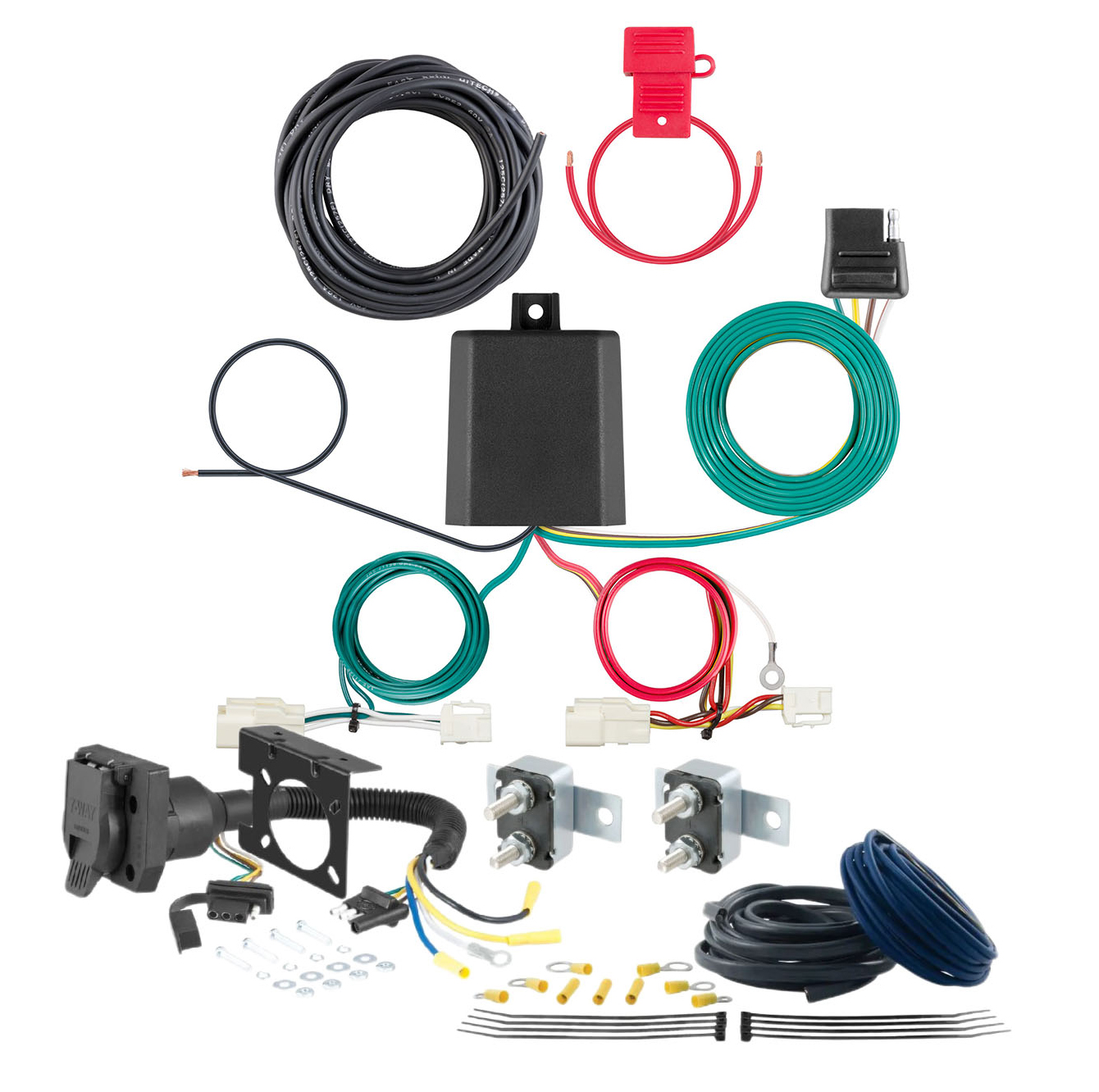 21 - 24 Chrysler Pacifica CURT Trailer Brake Controller 7-Way Upgrade Kit  7WK639 thumbnail 0