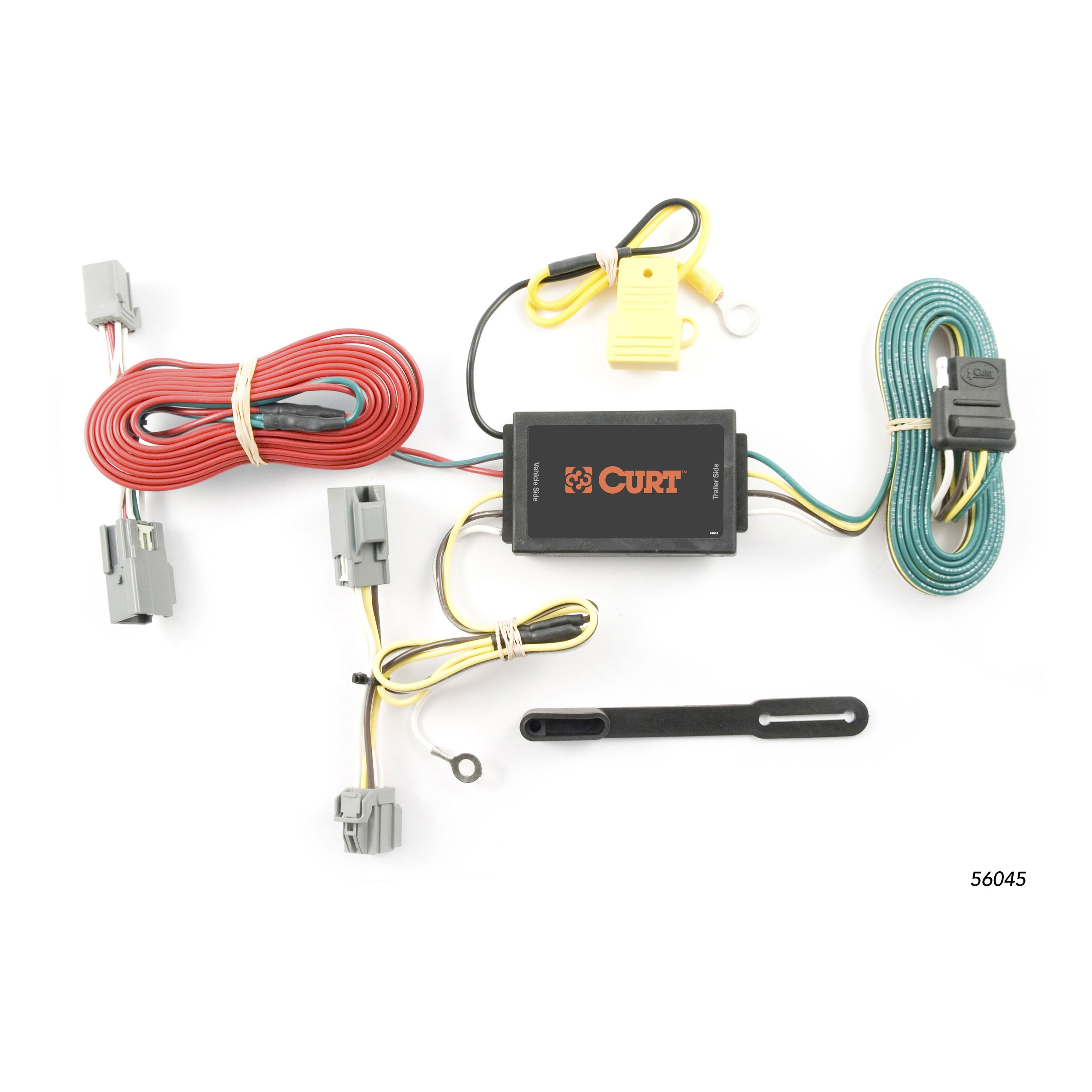 05 - 14 Volvo XC90 CURT Trailer Brake Controller 7-Way Upgrade Kit  7WK2566 thumbnail 1