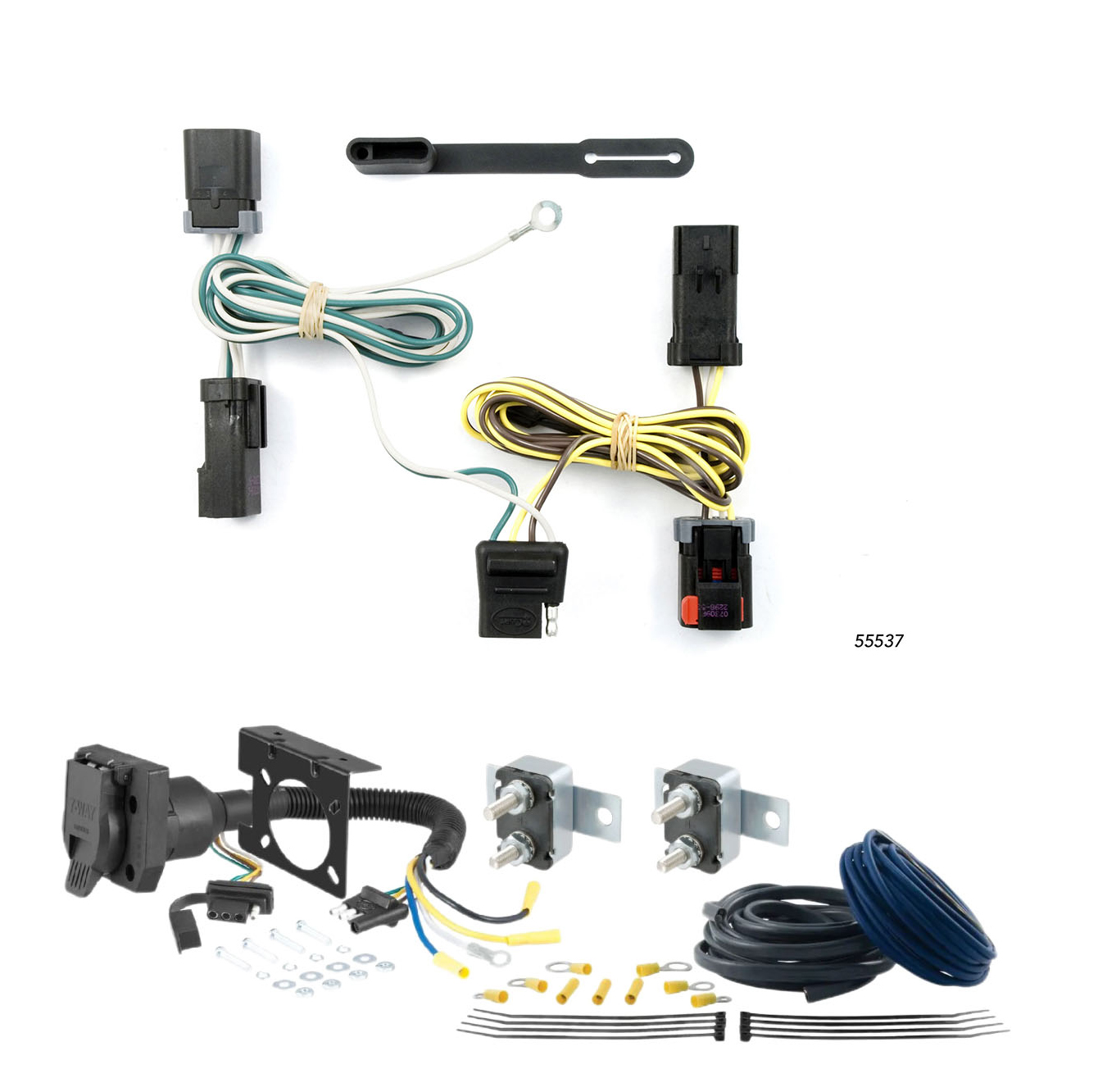 06 - 10 Dodge Charger CURT Trailer Brake Controller 7-Way Upgrade Kit  7WK681 thumbnail 0