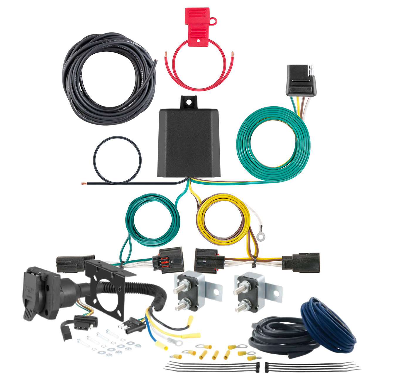 11 - 20 Dodge Journey CURT Trailer Brake Controller 7-Way Upgrade Kit  7WK703 thumbnail 0