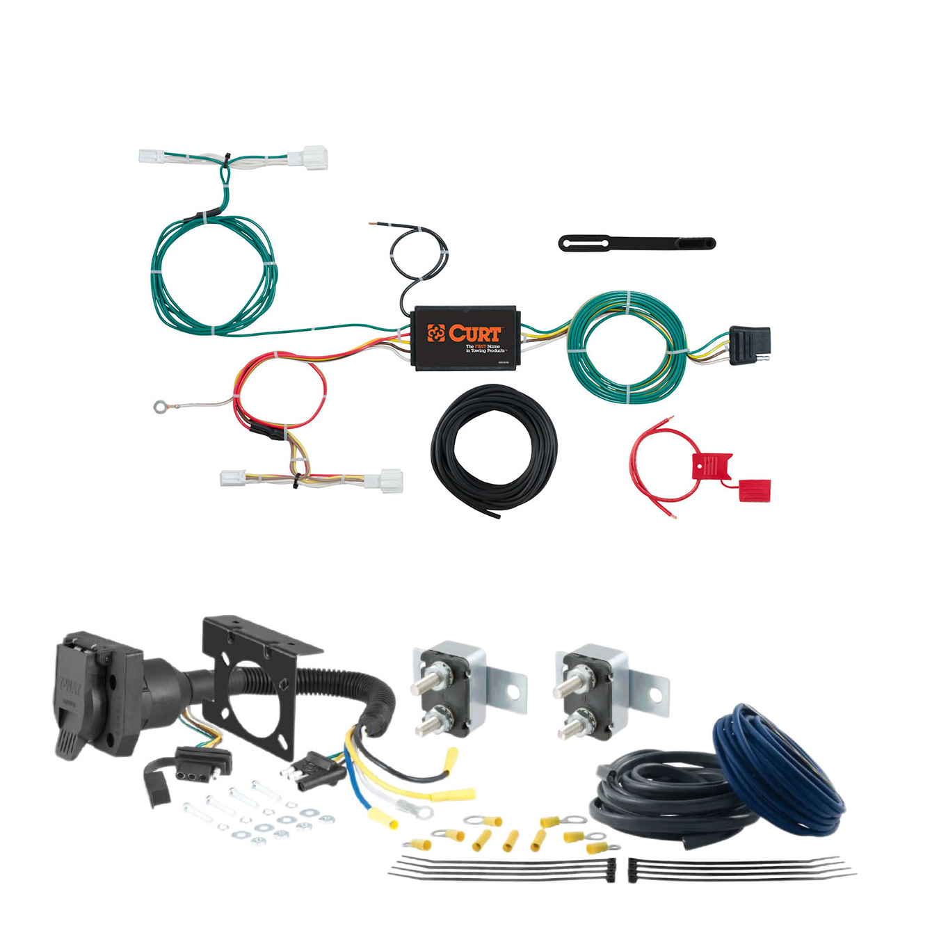 16 - 17 HONDA Accord Sedan CURT Trailer Brake Controller 7-Way Upgrade Kit  7WK1324 thumbnail 0