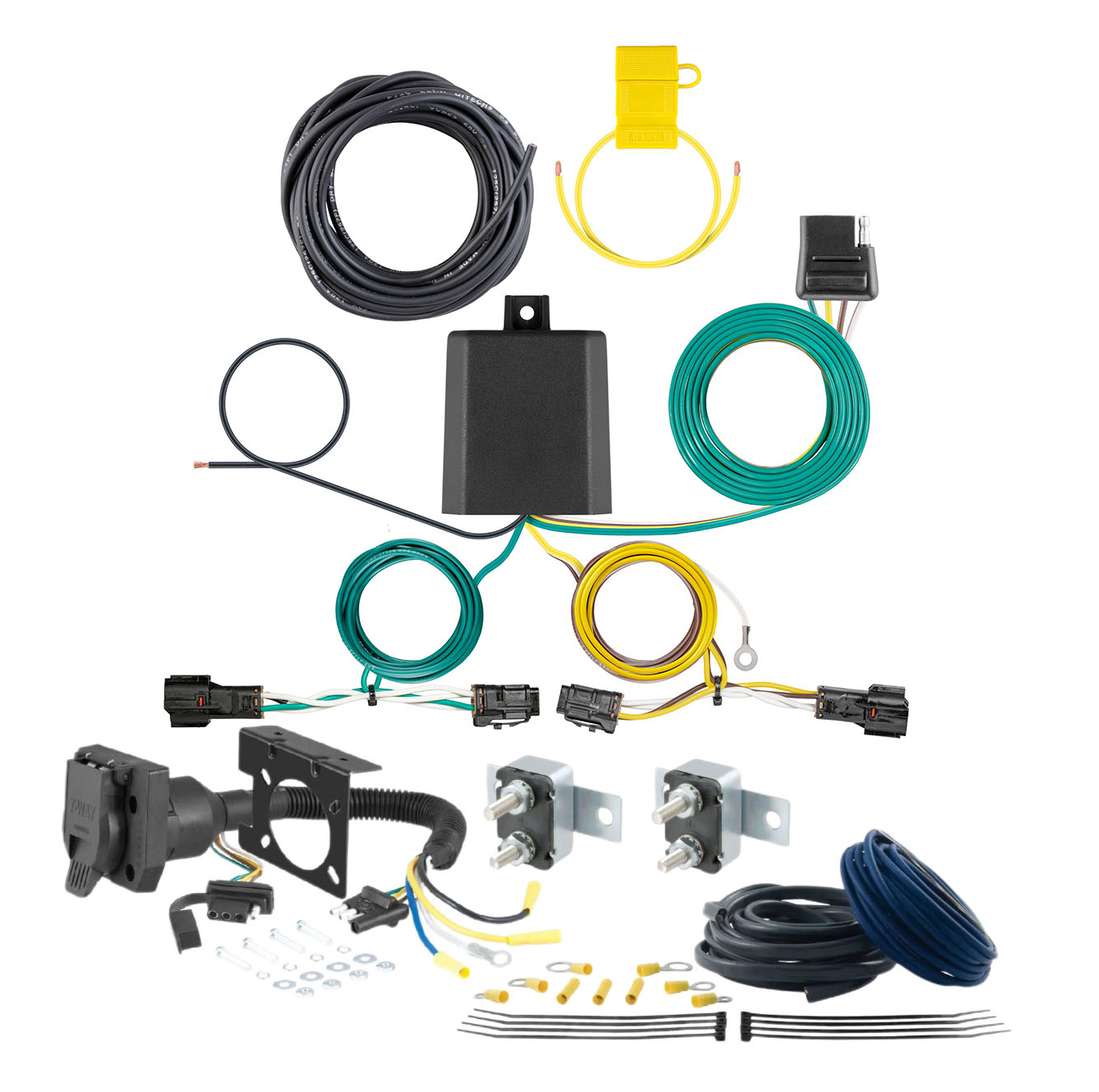23 - 24 Dodge Hornet CURT Trailer Brake Controller 7-Way Upgrade Kit  7WK702 thumbnail 0