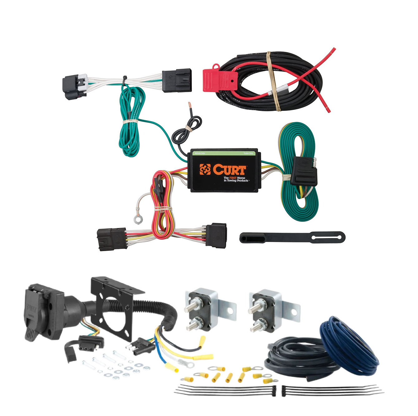 13 - 15 HONDA Crosstour CURT Trailer Brake Controller 7-Way Upgrade Kit  7WK1360 thumbnail 0