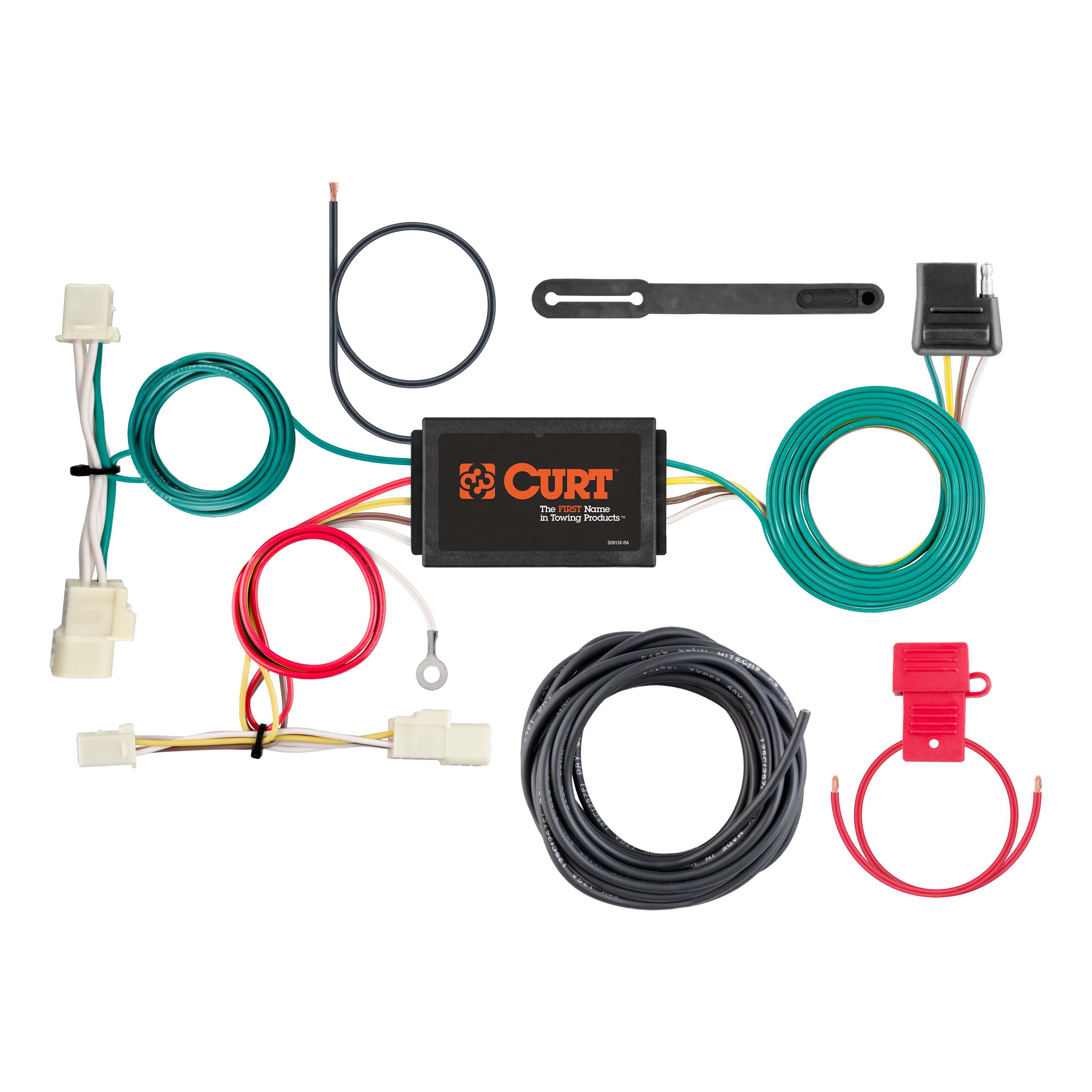 17 - 18 Hyundai Elantra Sedan CURT Trailer Brake Controller 7-Way Upgrade Kit  7WK1407 thumbnail 1