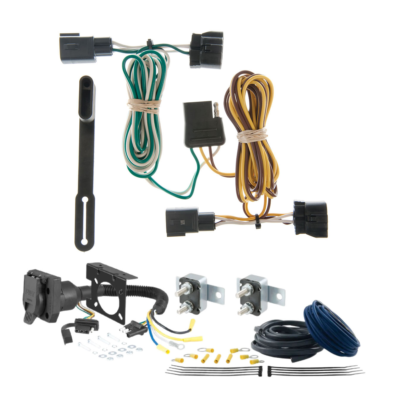 94 - 04 Ford Mustang Coupe CURT Trailer Brake Controller 7-Way Upgrade Kit  7WK971 thumbnail 0