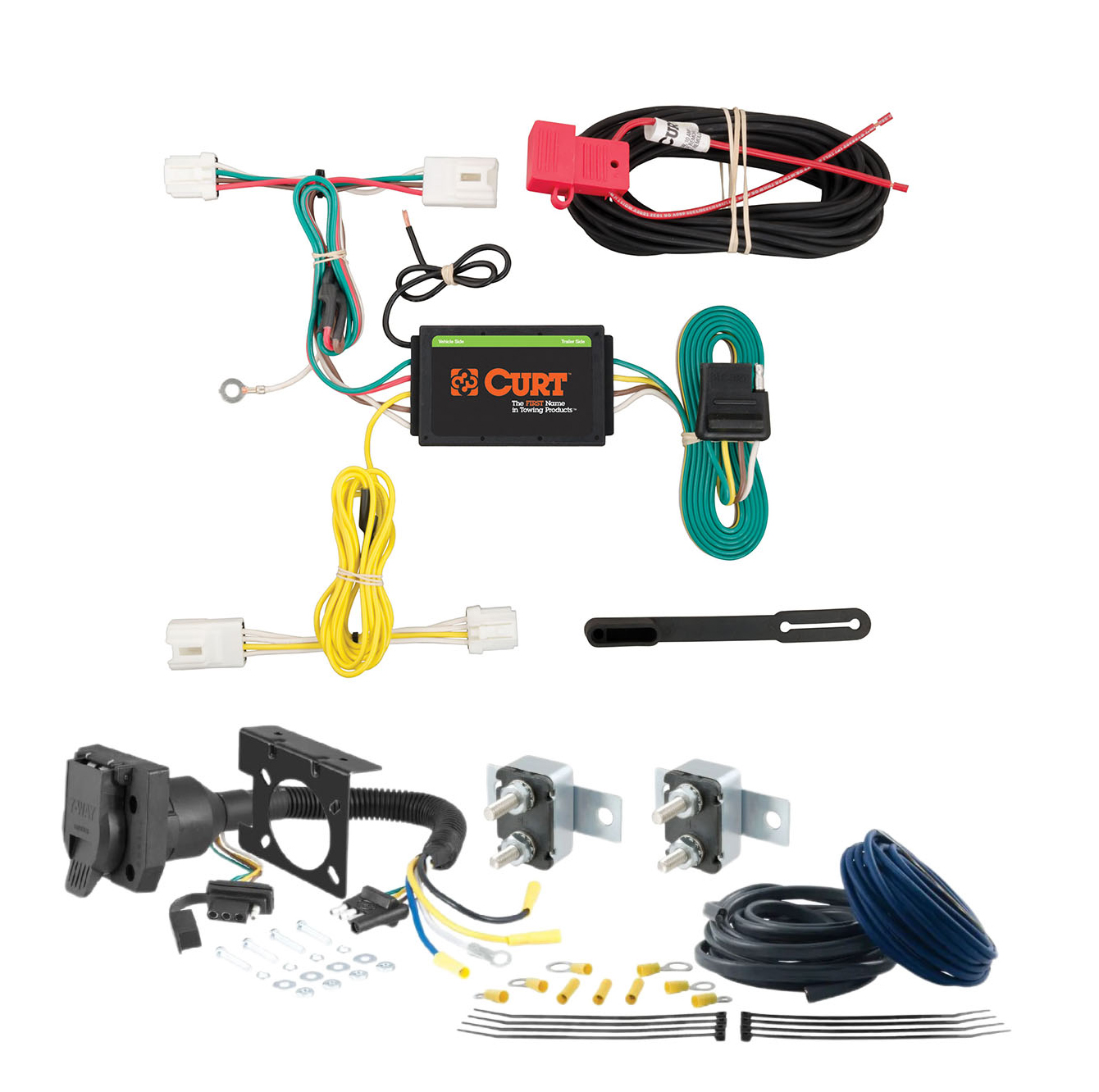 15 - 17 Hyundai Sonata CURT Trailer Brake Controller 7-Way Upgrade Kit  7WK1450 thumbnail 0