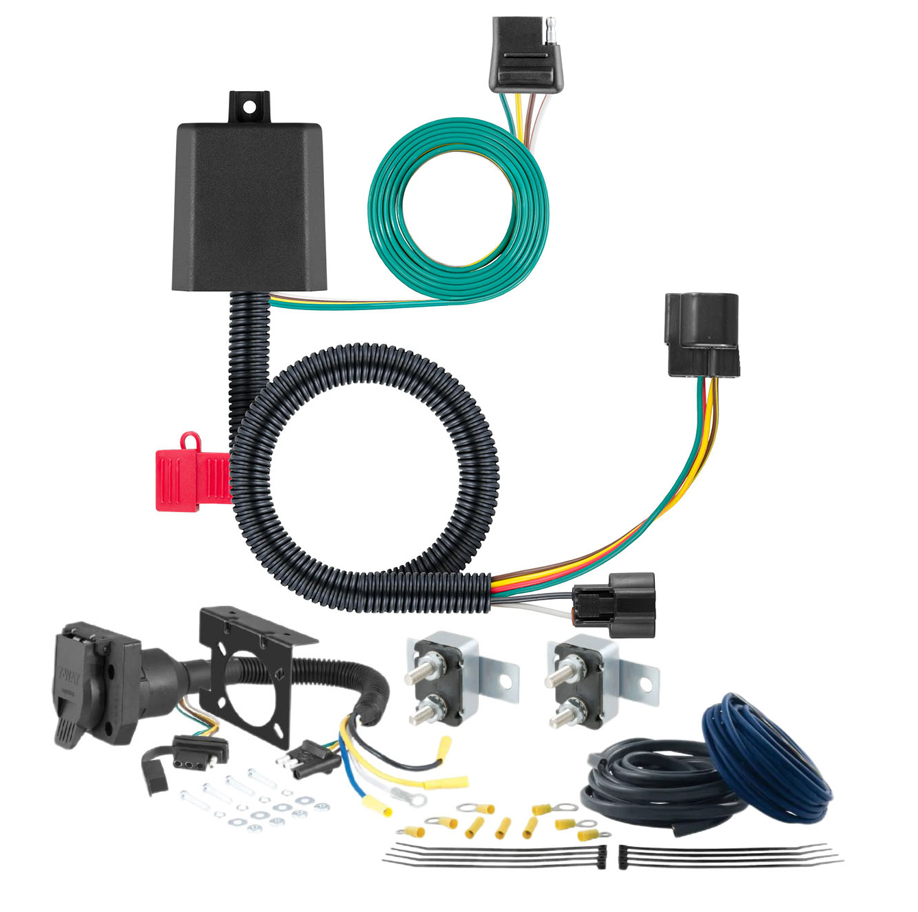 05 - 07 Ford Escape CURT Trailer Brake Controller 7-Way Upgrade Kit  7WK820 thumbnail 0