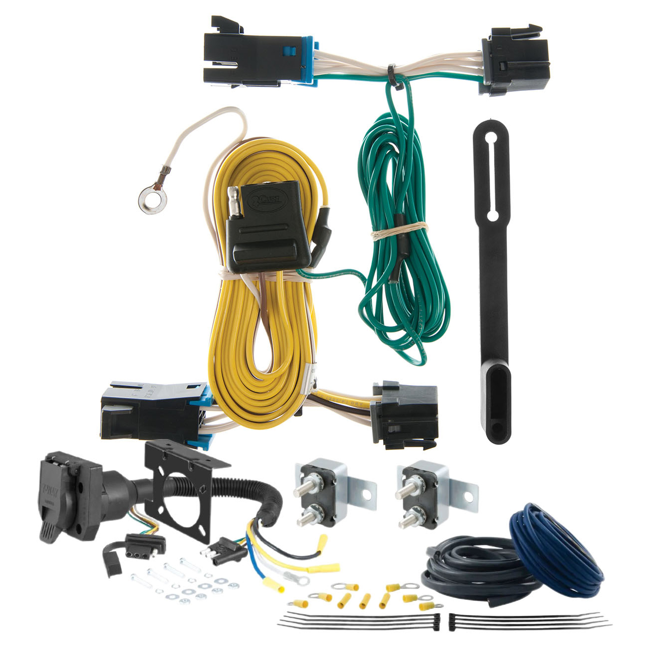 92 - 96 Ford Bronco CURT Trailer Brake Controller 7-Way Upgrade Kit  7WK787 thumbnail 0