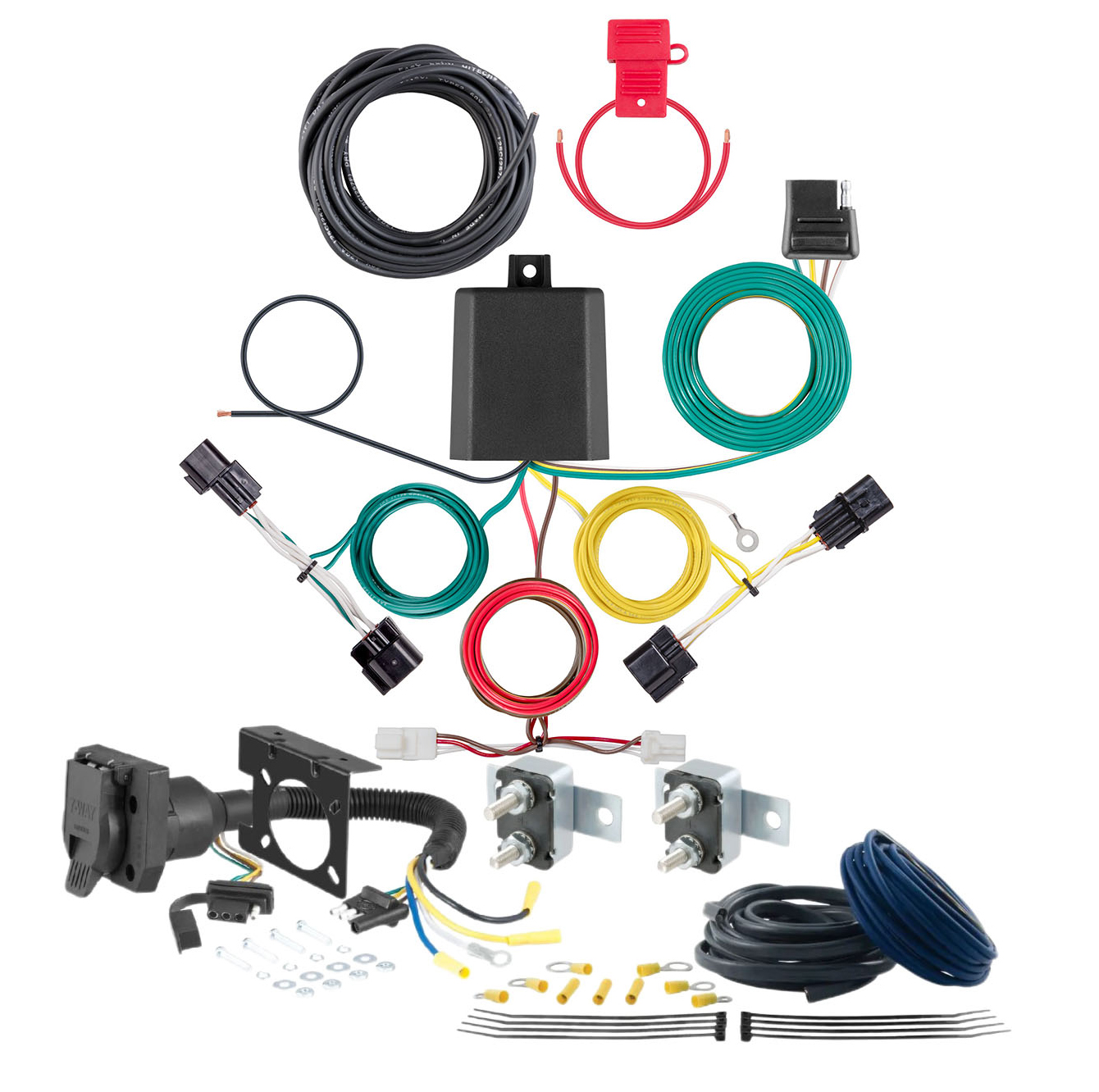 23 - 24 Ford Escape CURT Trailer Brake Controller 7-Way Upgrade Kit  7WK814 thumbnail 0
