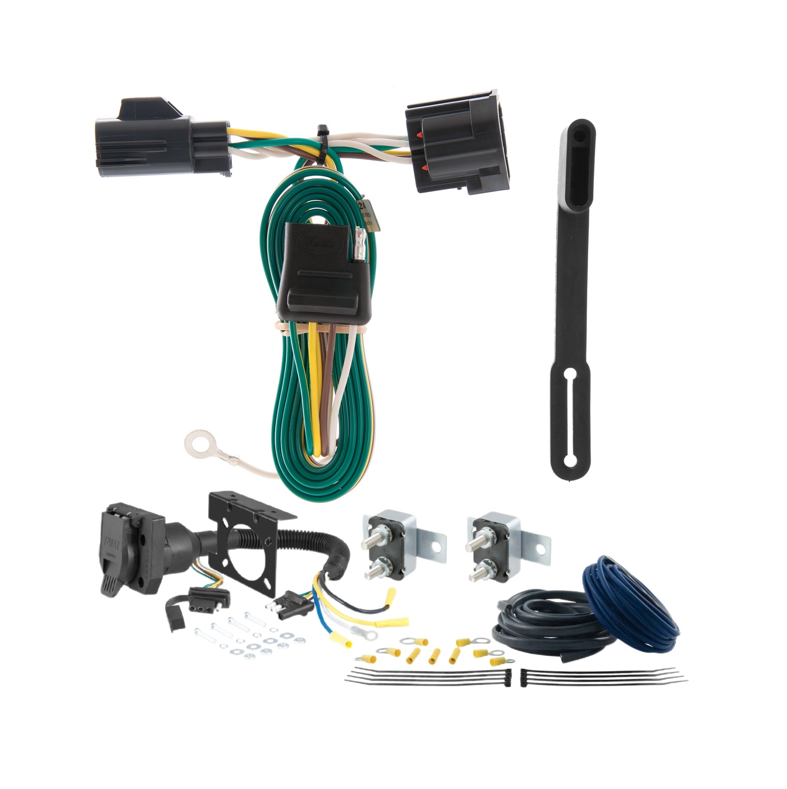 07 - 11 HONDA CR-V CURT Trailer Brake Controller 7-Way Upgrade Kit  7WK1355 thumbnail 0