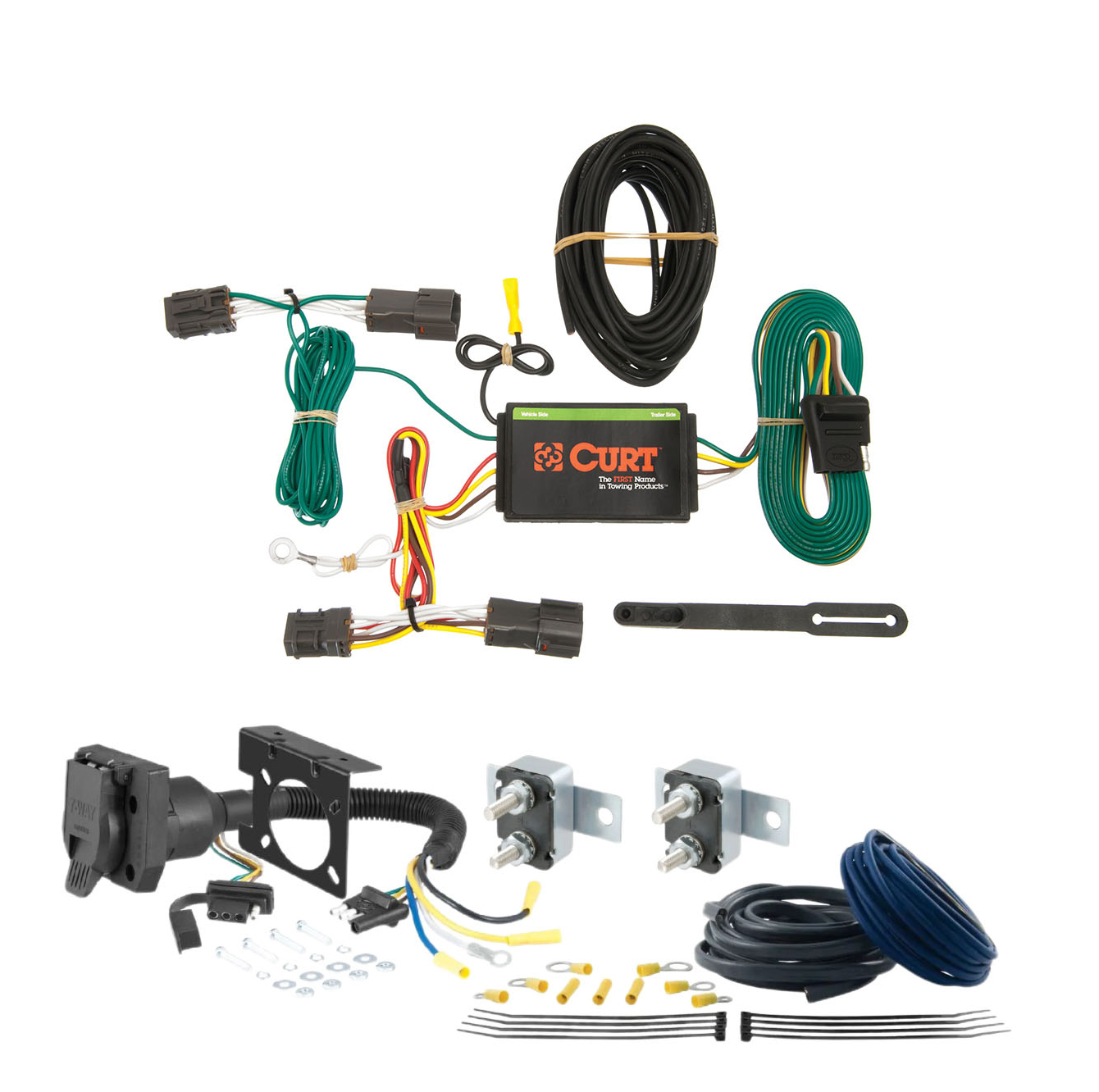 12 - 17 Hyundai Accent Sedan CURT Trailer Brake Controller 7-Way Upgrade Kit  7WK1399 thumbnail 0