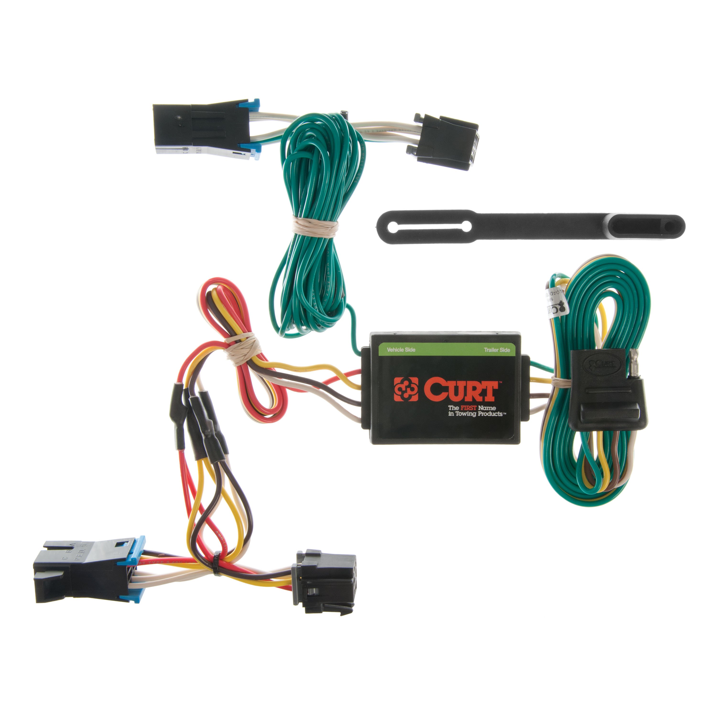 96 - 99 Chevrolet Express 3500 Excluding cutaway models CURT Trailer Brake Controller 7-Way Upgrade Kit  7WK355 thumbnail 1