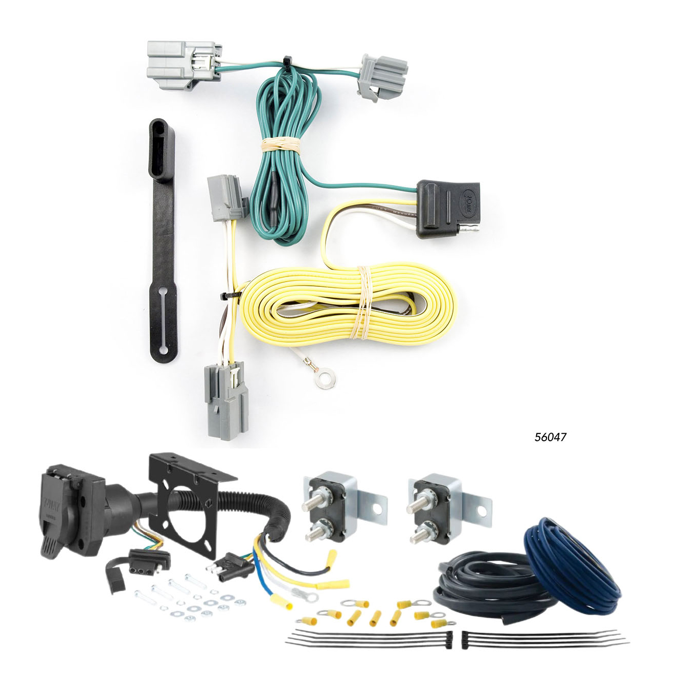06 - 13 Chevrolet Impala CURT Trailer Brake Controller 7-Way Upgrade Kit  7WK360 thumbnail 0