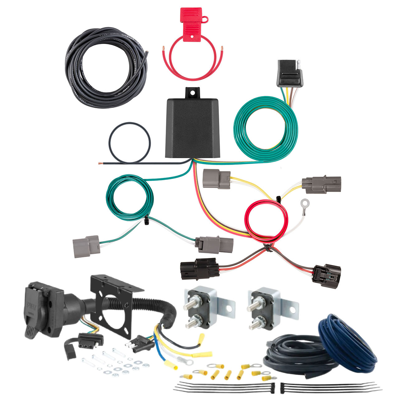 23 - 24 Ford Escape Excluding PHEV CURT Trailer Brake Controller 7-Way Upgrade Kit  7WK813 thumbnail 0