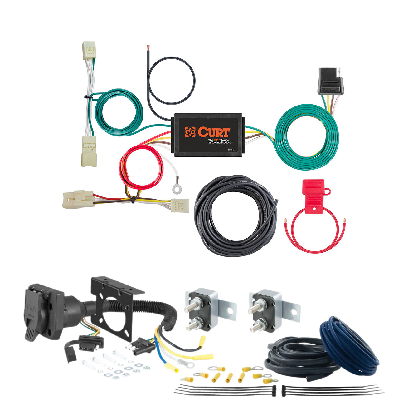 18 - 21 Hyundai Kona N Line CURT Trailer Brake Controller 7-Way Upgrade Kit  7WK1426 thumbnail 0