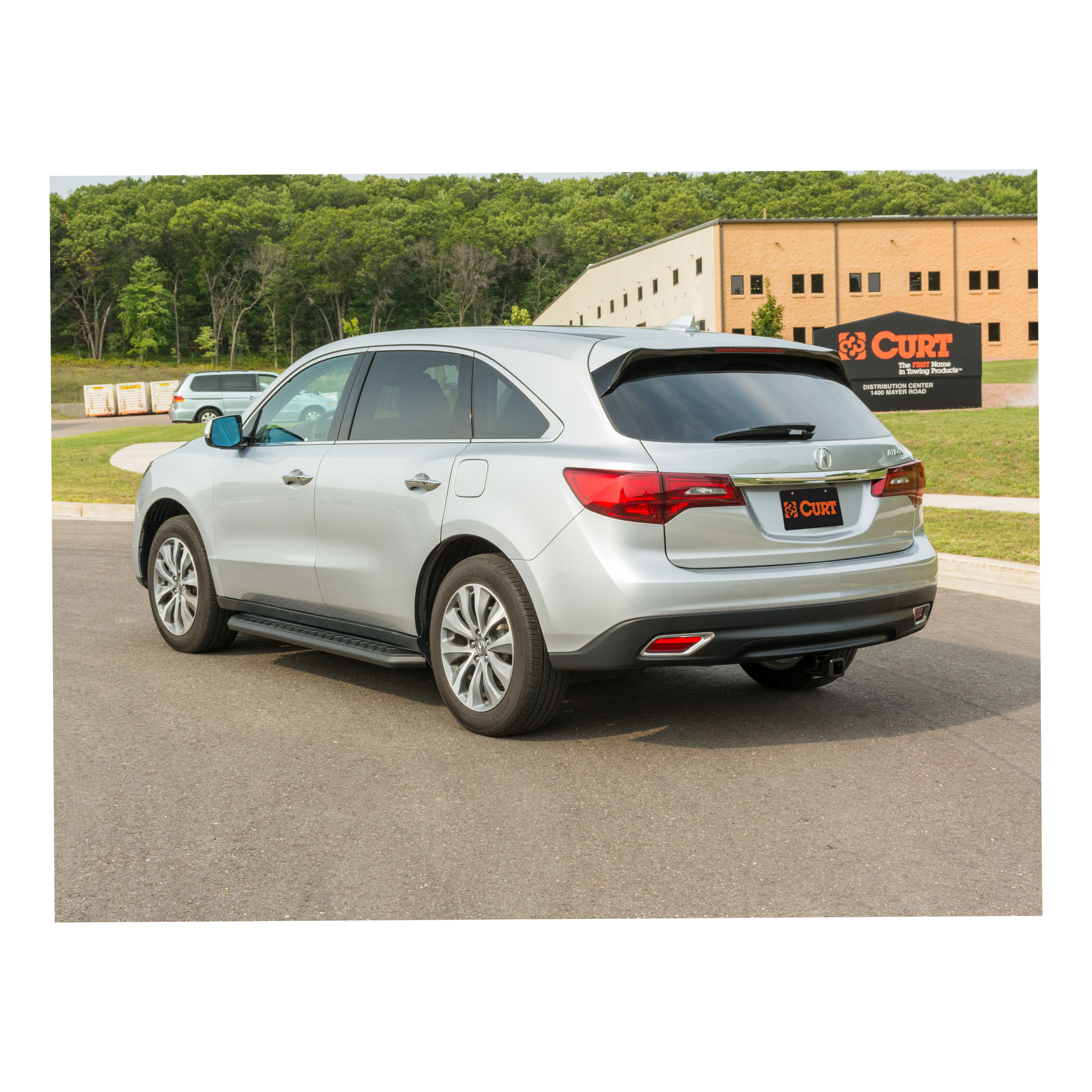 14 - 20 Acura MDX  2in. CURT Trailer Hitch + Ball Mount + Cover + Lock Kit HWA8 thumbnail 6