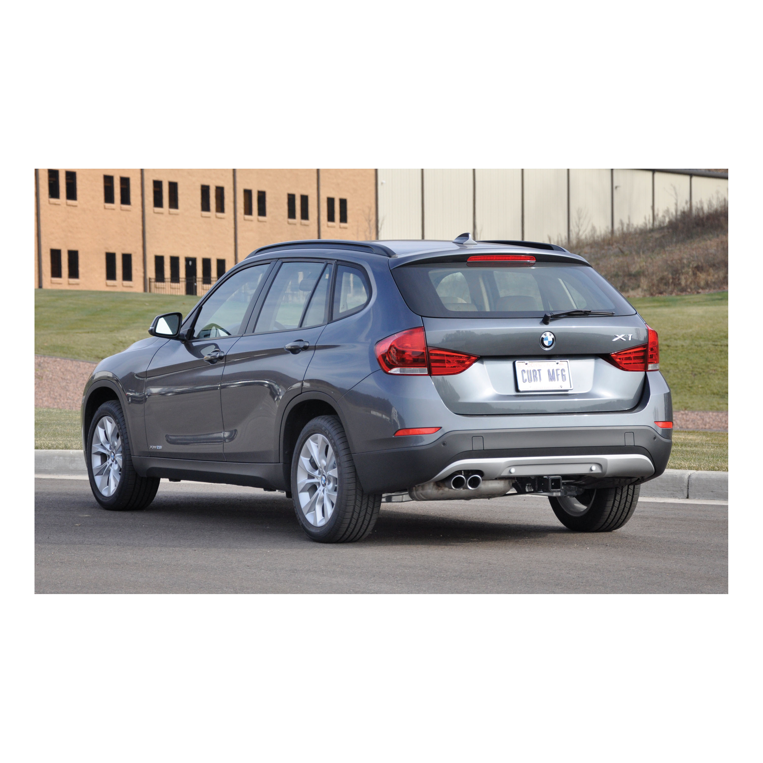 13 - 15 BMW X1  With panoramic sunroof only 2in. CURT Trailer Hitch + Ball Mount + Cover + Lock Kit HWA163 thumbnail 6