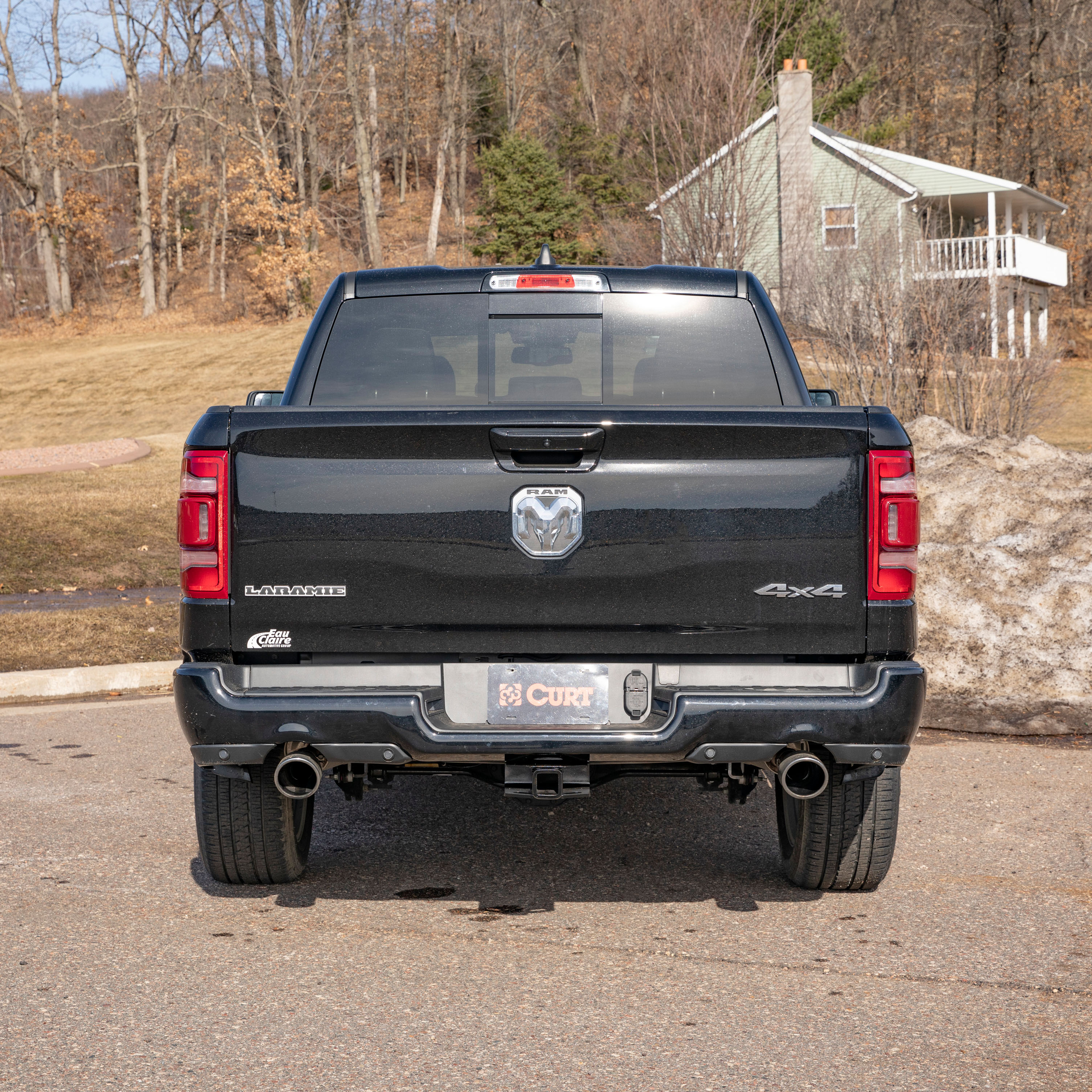 19 - 25 RAM 1500 2in. CURT Trailer Hitch + Ball Mount + Cover + Lock Kit HWA2165 thumbnail 7