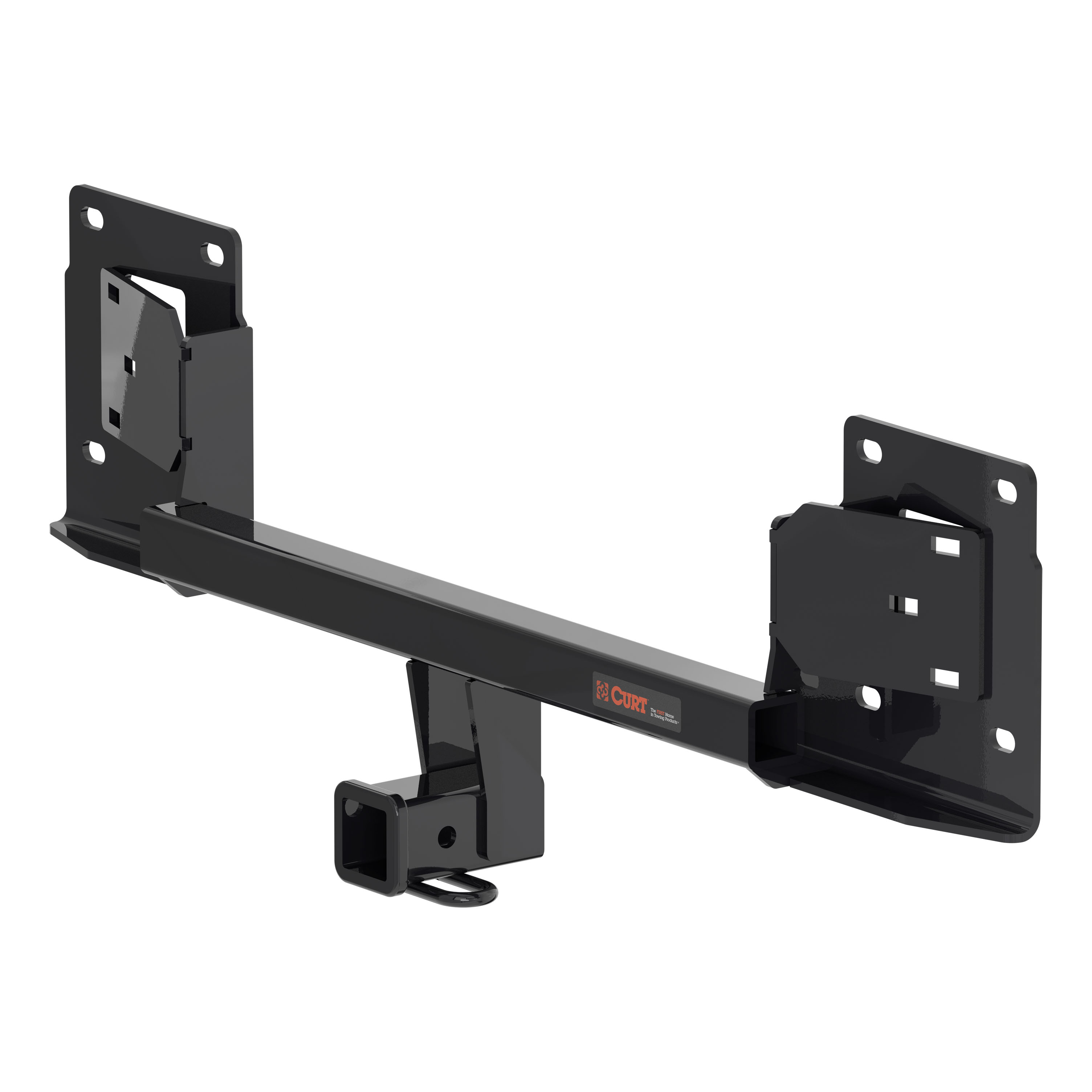 17 - 23 Tesla 3 2in. CURT Trailer Hitch + Ball Mount + Cover + Lock Kit HWA2345 thumbnail 1