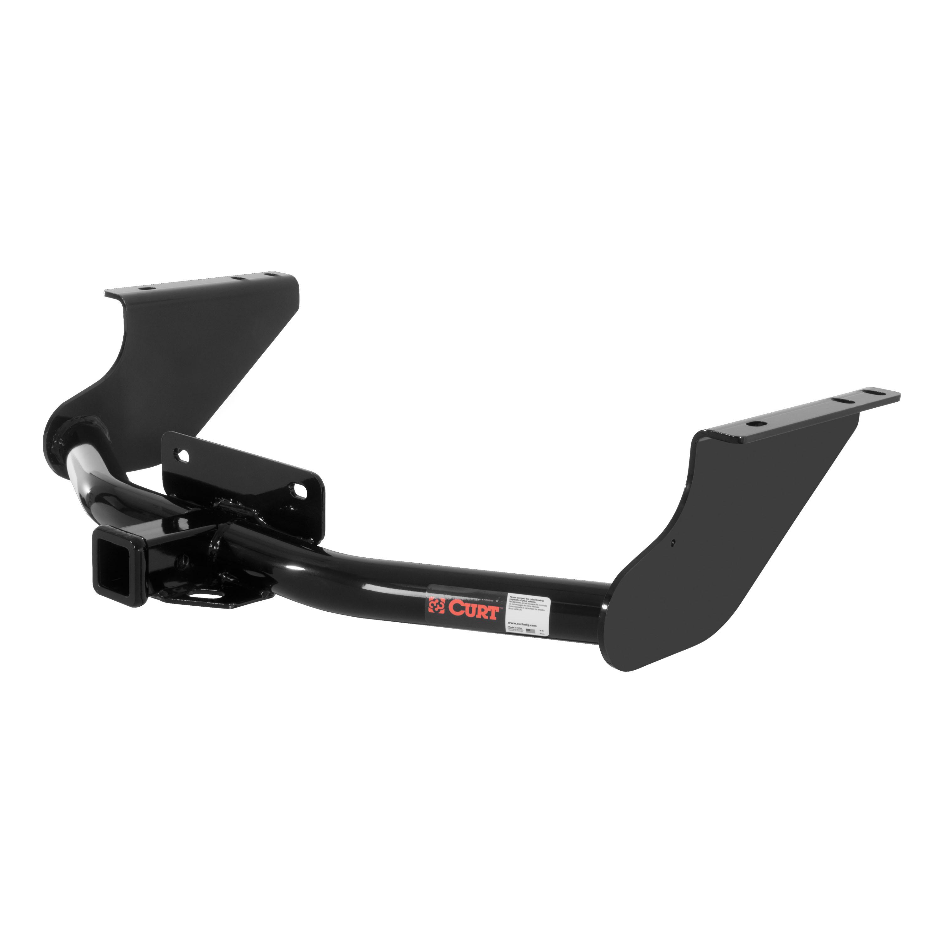 09 - 10 Dodge Ram 1500  Excluding factory receiver 2in. CURT Trailer Hitch + Ball Mount + Cover + Lock Kit HWA713 thumbnail 1
