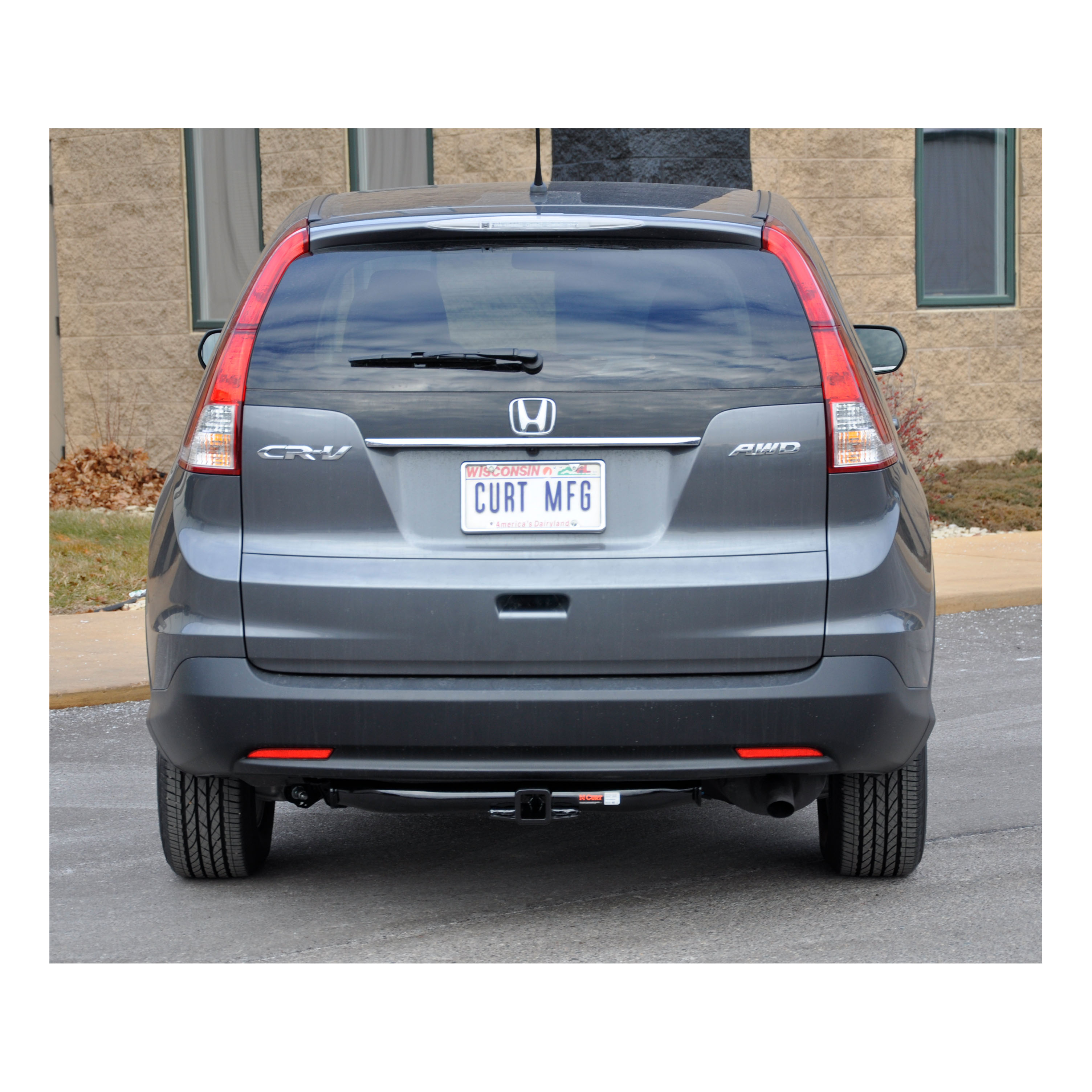 12 - 16 HONDA CR-V 2in. CURT Trailer Hitch + Ball Mount + Cover + Lock Kit HWA1353 thumbnail 7