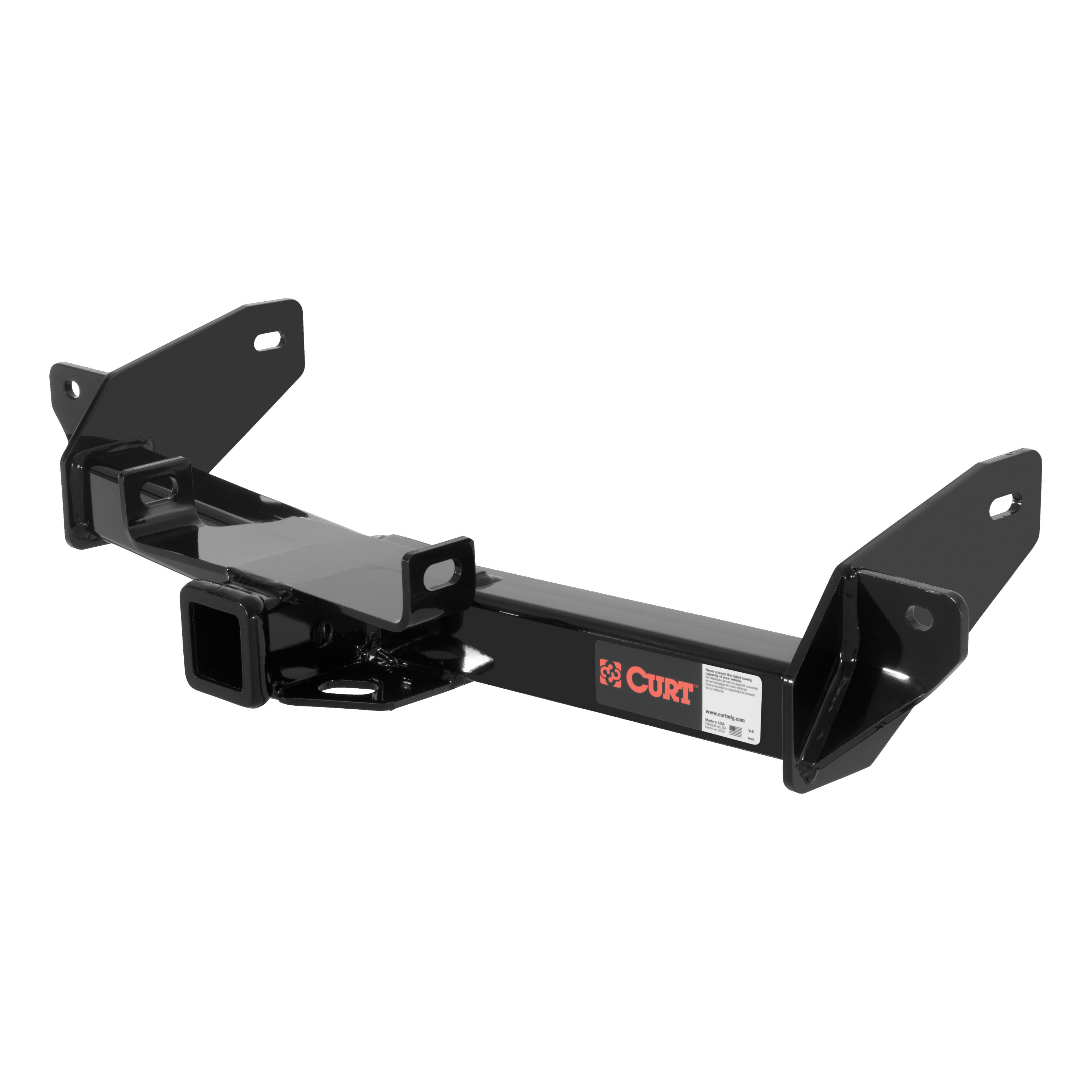 06 - 08 Ford F-150  Excluding factory receiver (built after 8/5/05) 2in. CURT Trailer Hitch + Ball Mount + Cover + Lock Kit HWA858 thumbnail 1