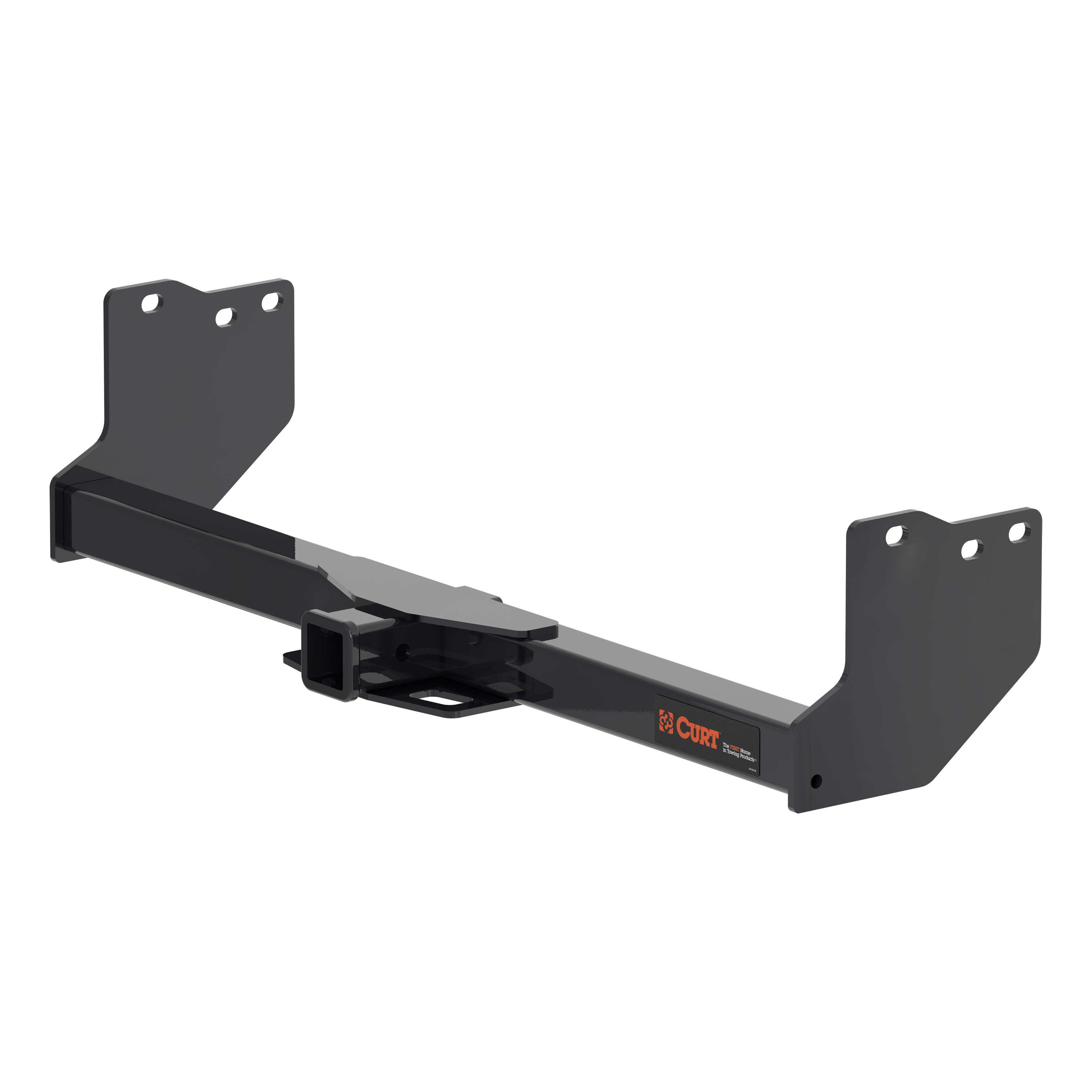 22 - 24 Toyota Tundra Excluding factory receiver 2in. CURT Trailer Hitch + Ball Mount + Cover + Lock Kit HWA2451 thumbnail 1