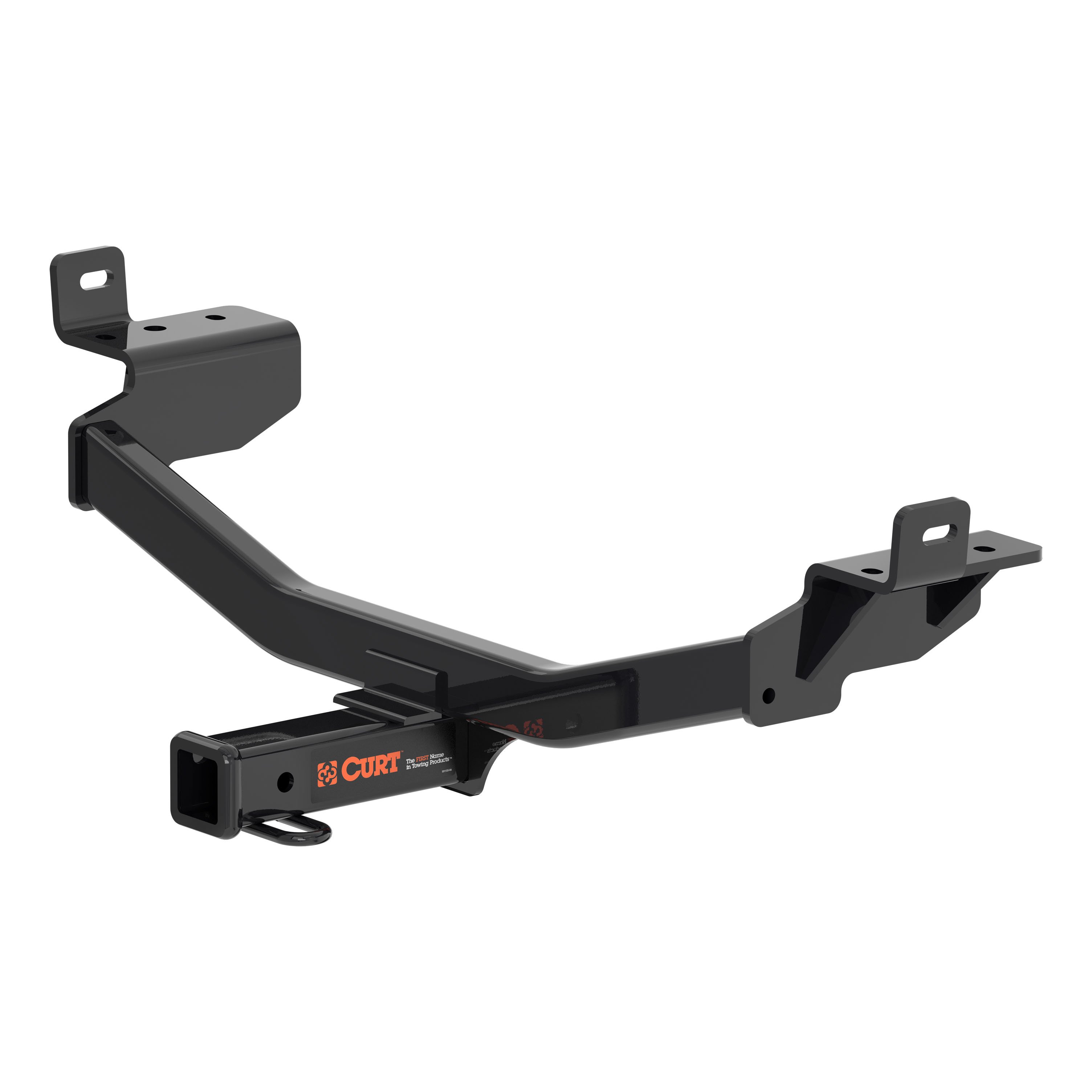 19 - 23 JEEP Cherokee 2in. CURT Trailer Hitch + Ball Mount + Cover + Lock Kit HWA1530 thumbnail 1