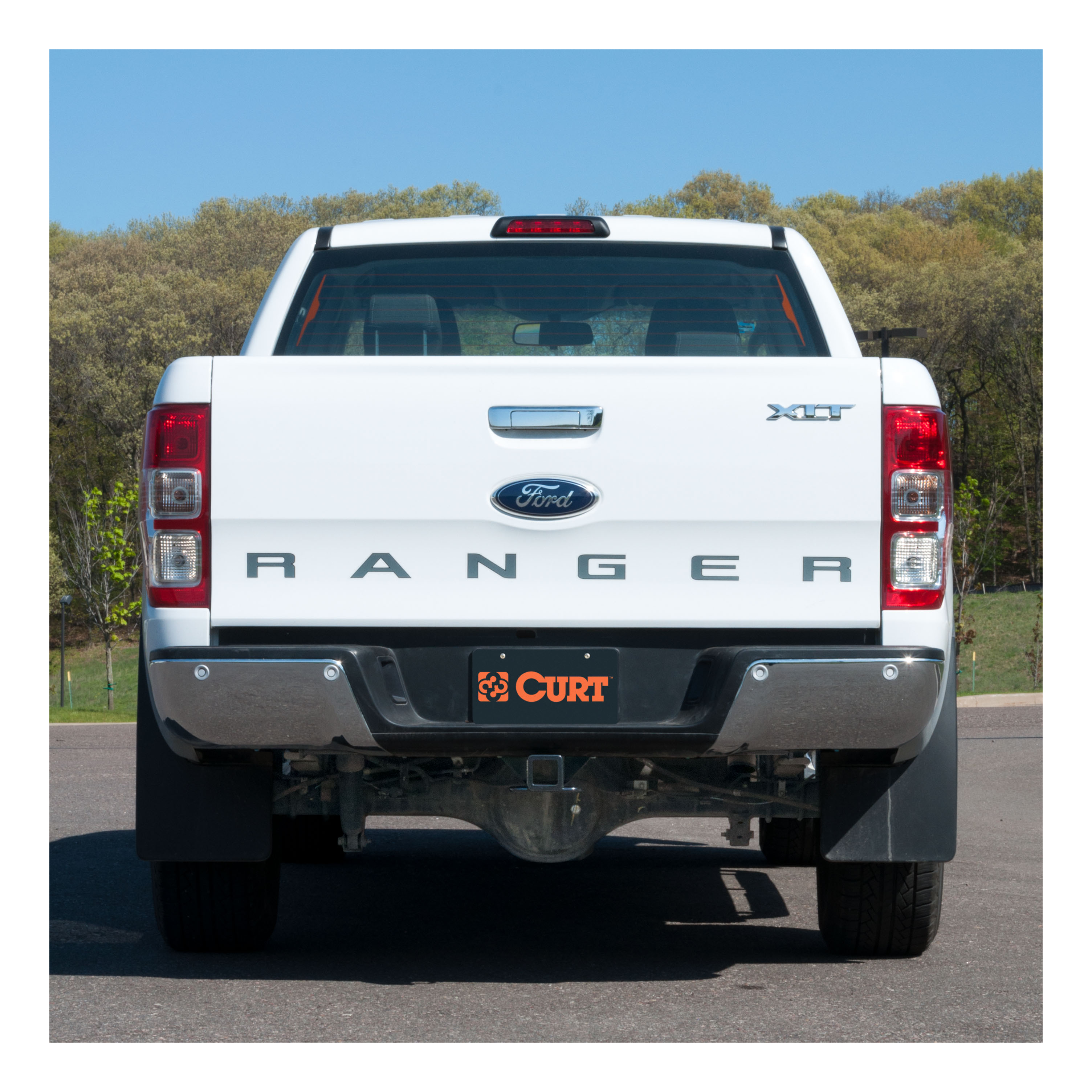 12 - 18 Ford Ranger Mexico only 2in. CURT Trailer Hitch + Ball Mount + Cover + Lock Kit HWA976 thumbnail 7