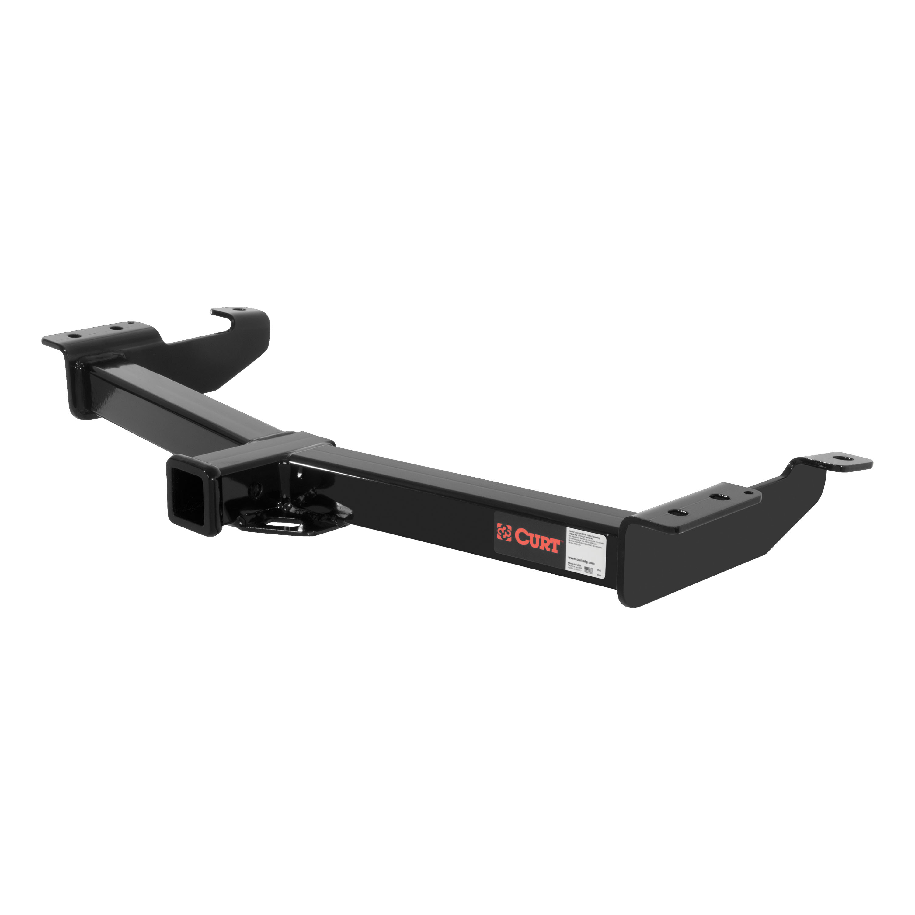 00 - 14 Ford E-150 2in. CURT Trailer Hitch + Ball Mount + Cover + Lock Kit HWA801 thumbnail 1