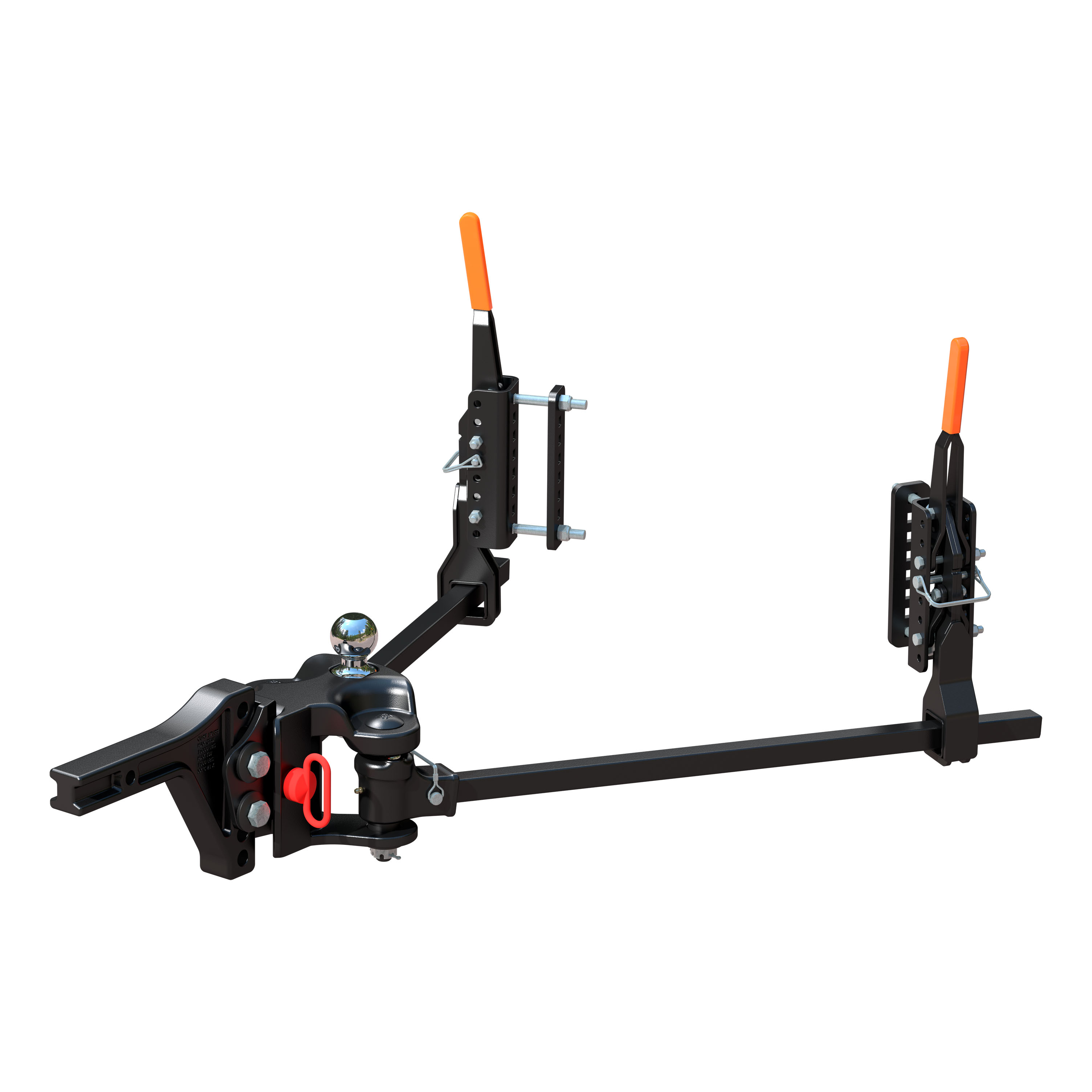 CURT TruTrack 4P Trailer-Mounted Weight Distribution Hitch, 8-10K 17520 thumbnail 1