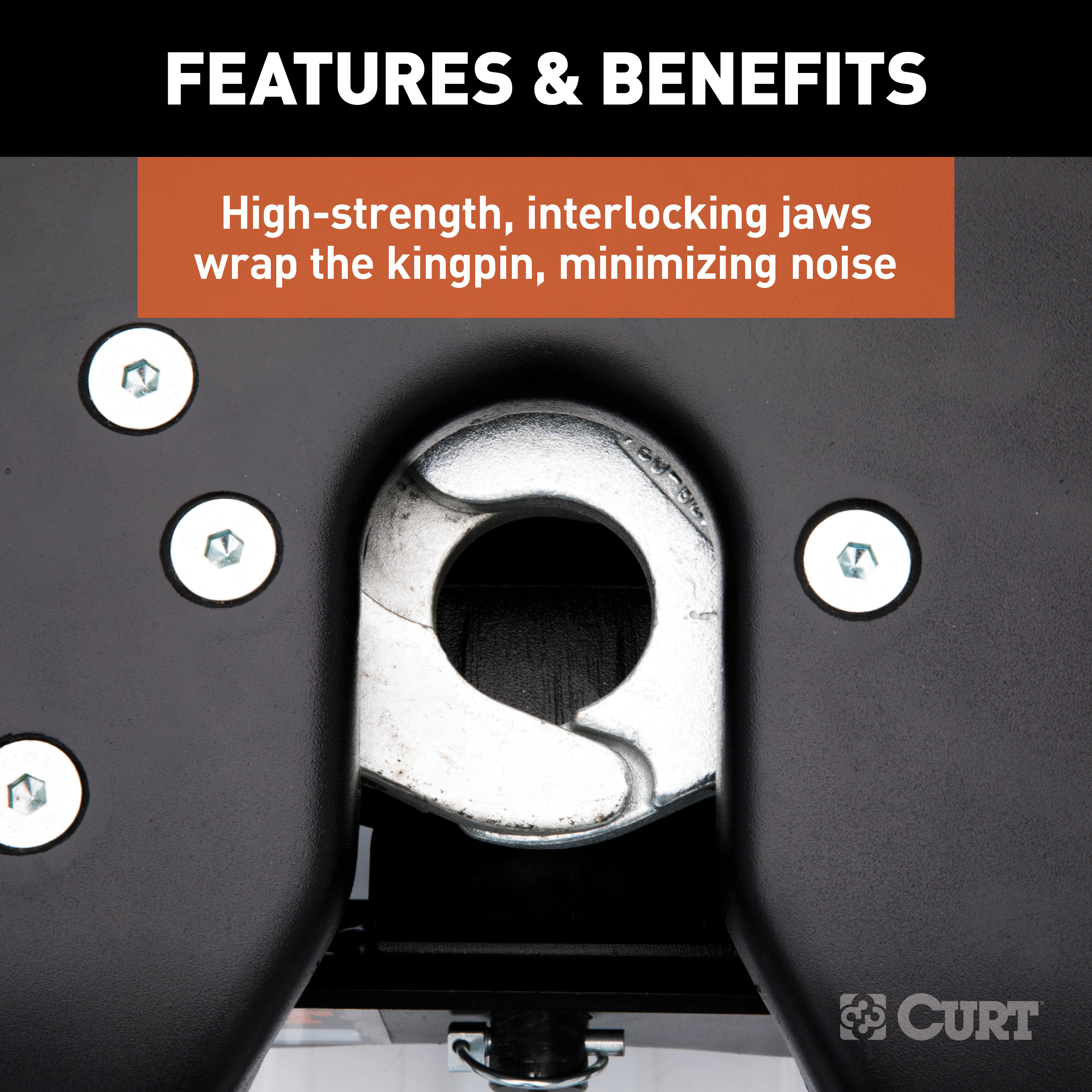 CURT 30K, A30 5th Wheel Hitch with Base Rails, 30,000 lbs 16191 thumbnail 7