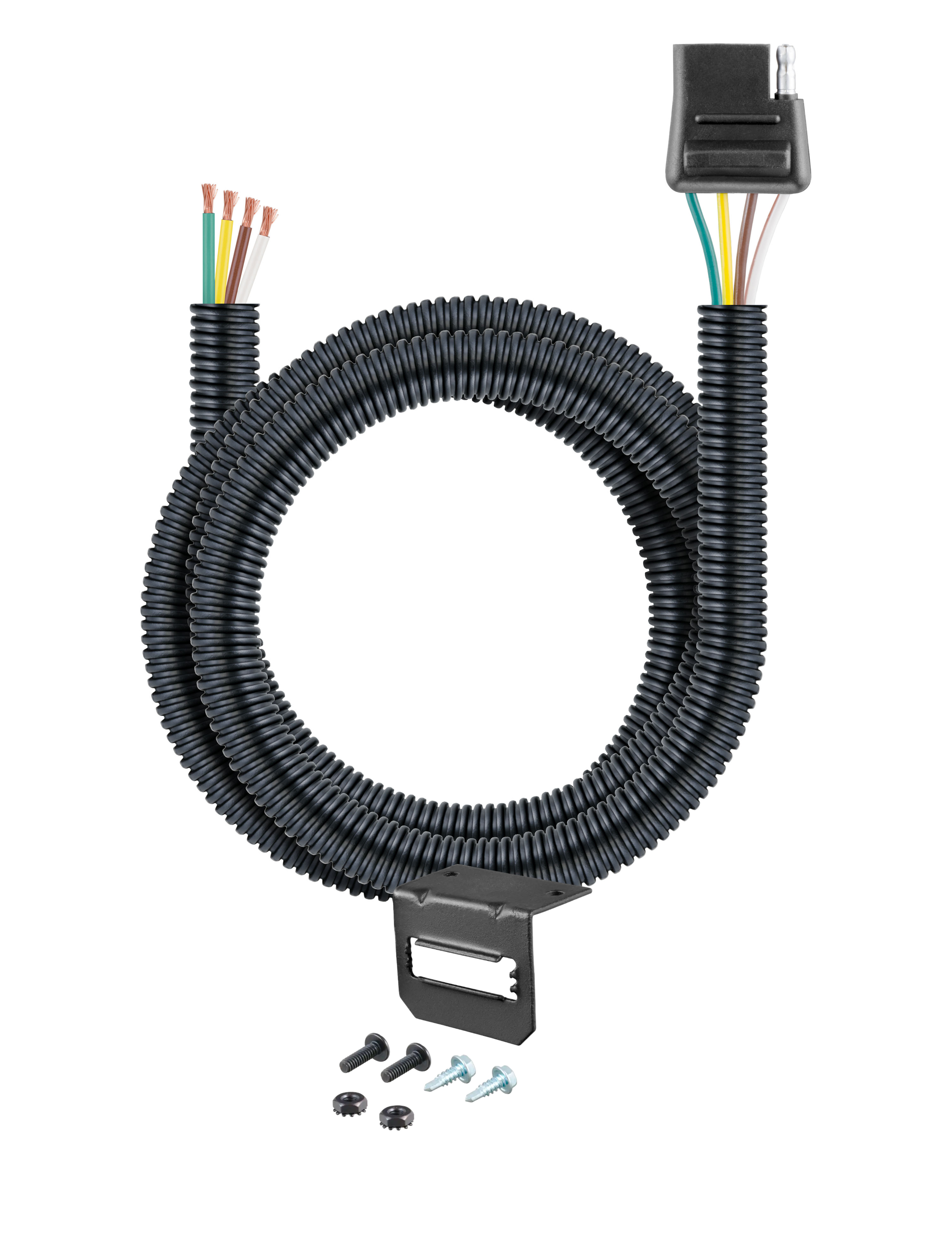 95-02 Chevrolet Blazer Down size CURT 4-flat Plug and Play Trailer Wiring thumbnail 0